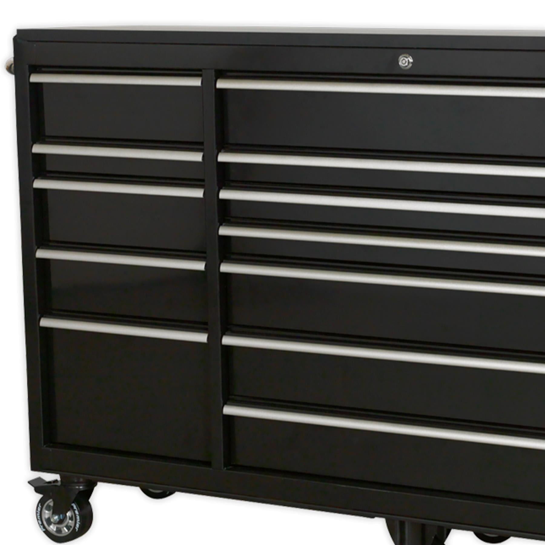 Sealey Rollcab 15 Drawer 1845mm Heavy-Duty Black