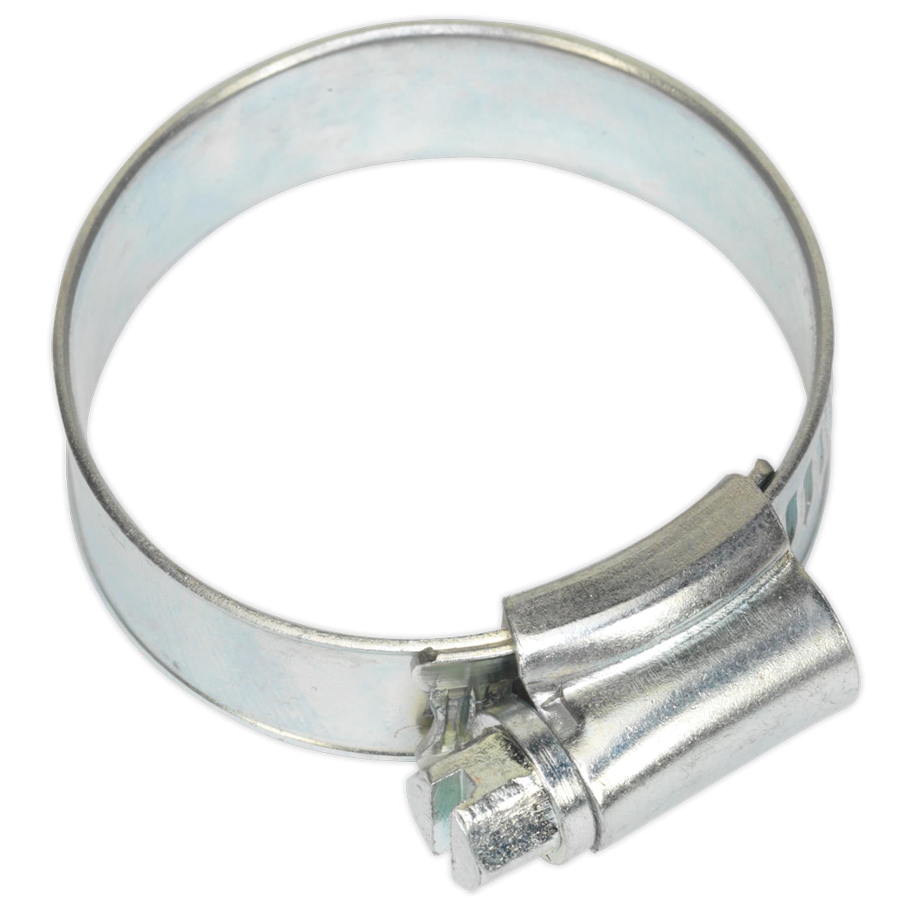 Sealey Hose Clip Zinc Plated 25-38mm Pack of 20