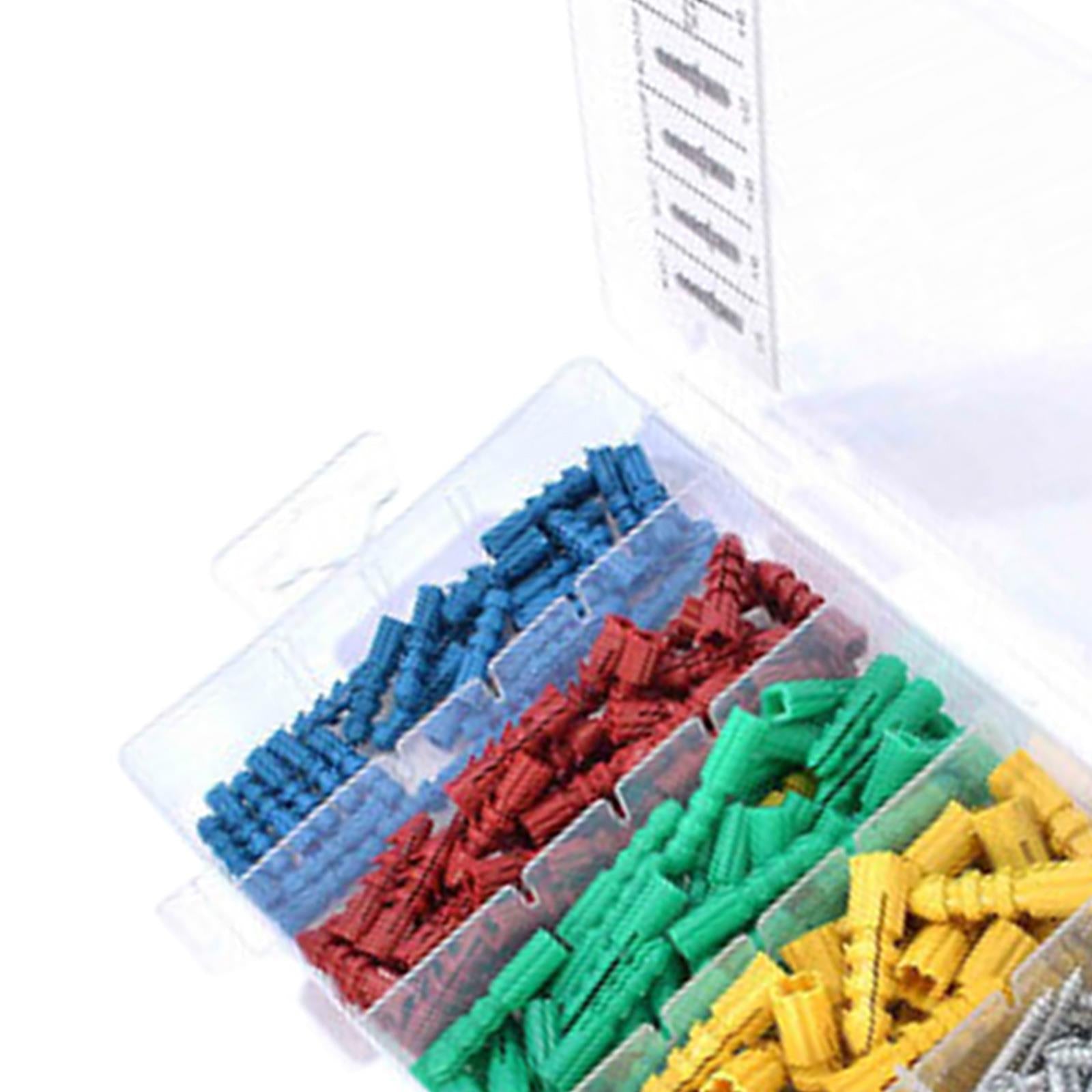 BlueSpot 285Pce Wall Plugs Assorted with Screws Rawlplugs and Fixings Set