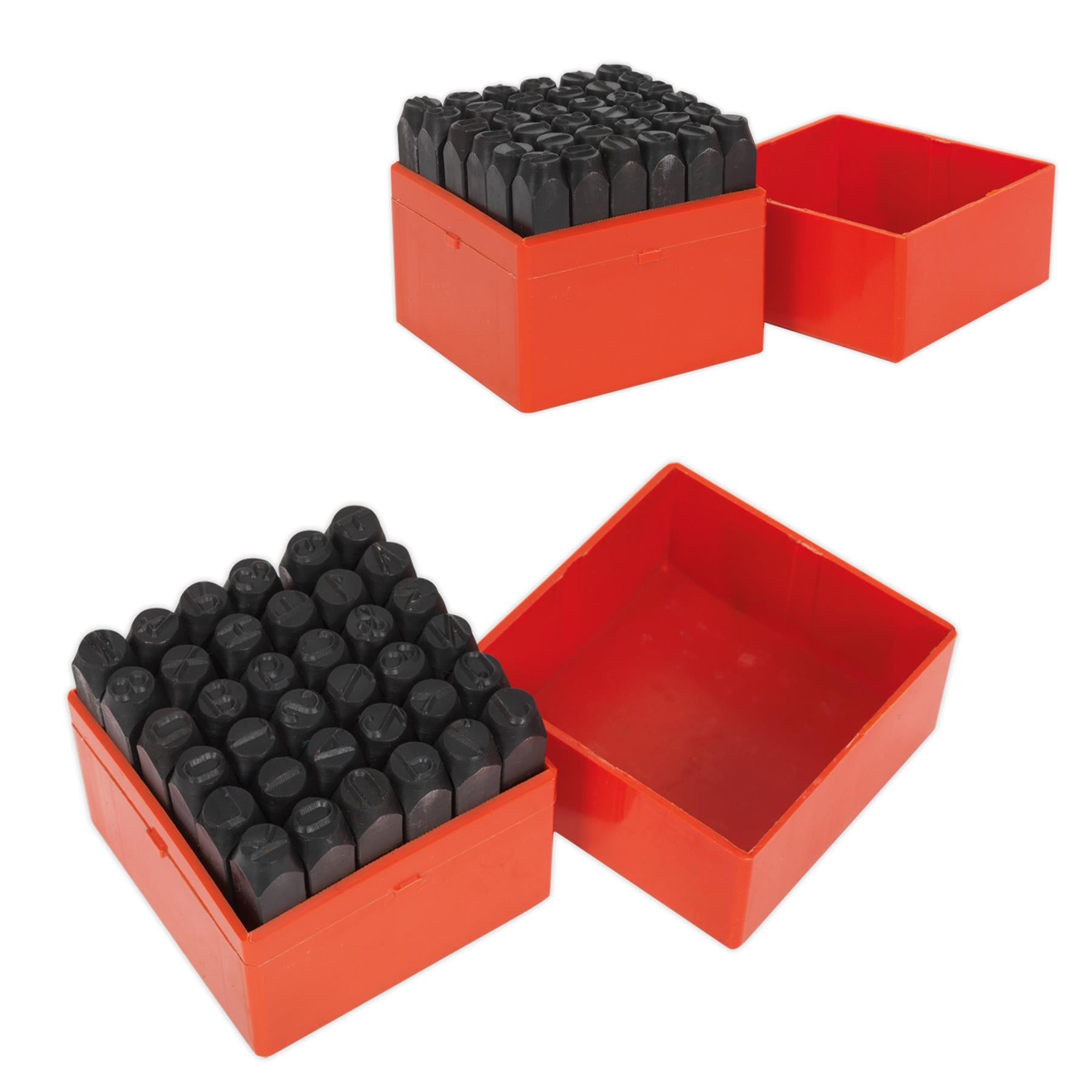 Sealey Letter & Number Punch Set 36pc 10mm