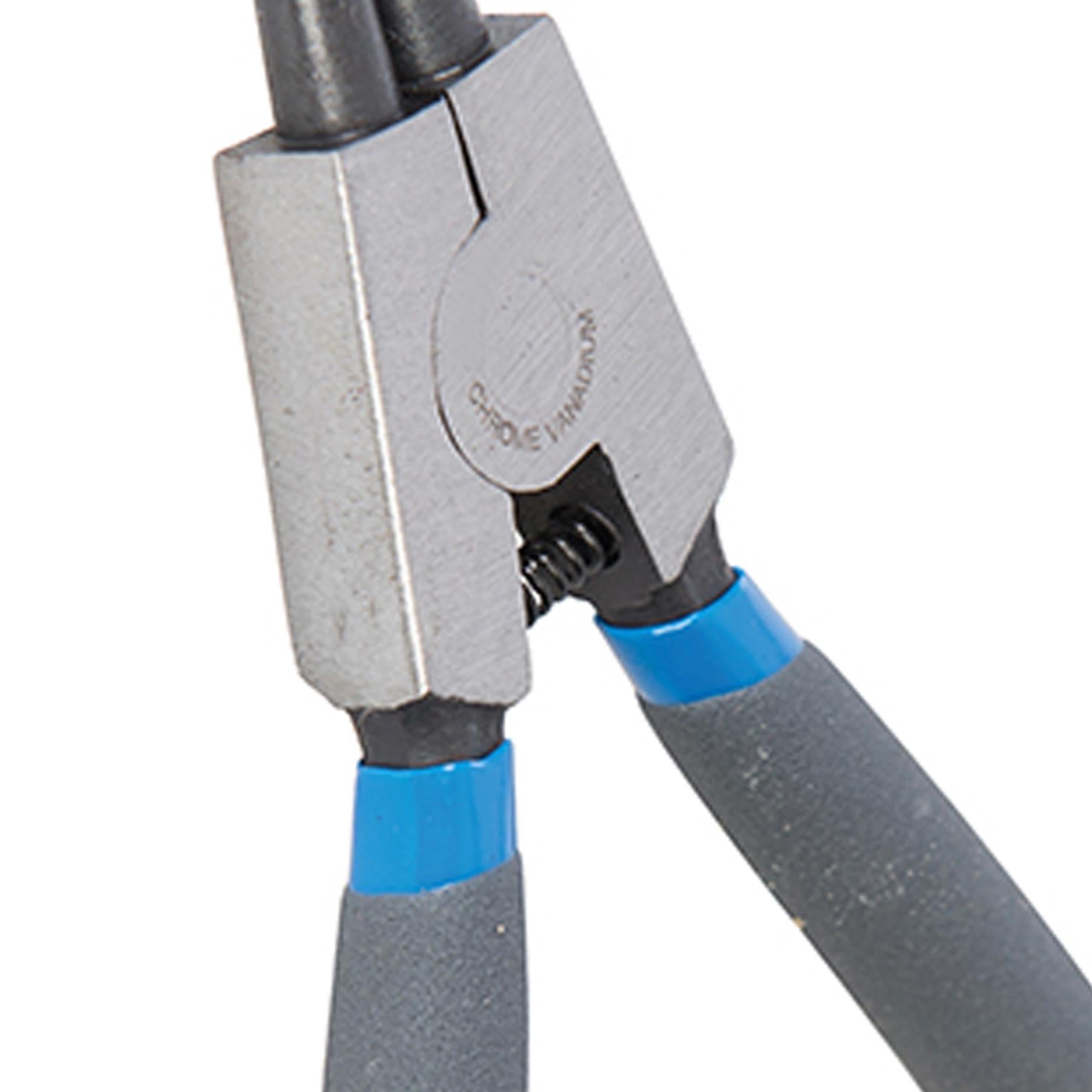 External Circlip Pliers - 180mm Chrome Vanadium Tips And Pvc Dipped Handles