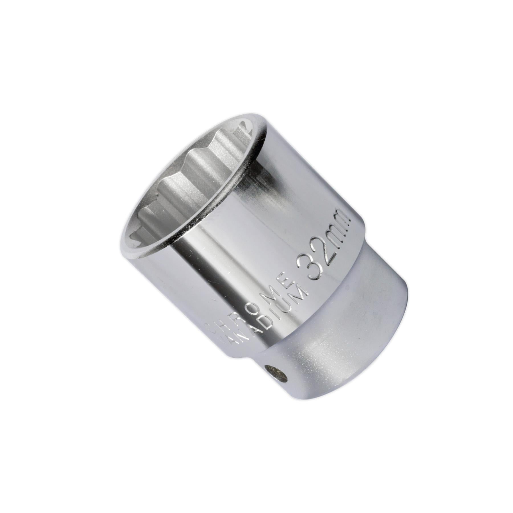Sealey WallDrive Socket 32mm 3/4"Sq Drive