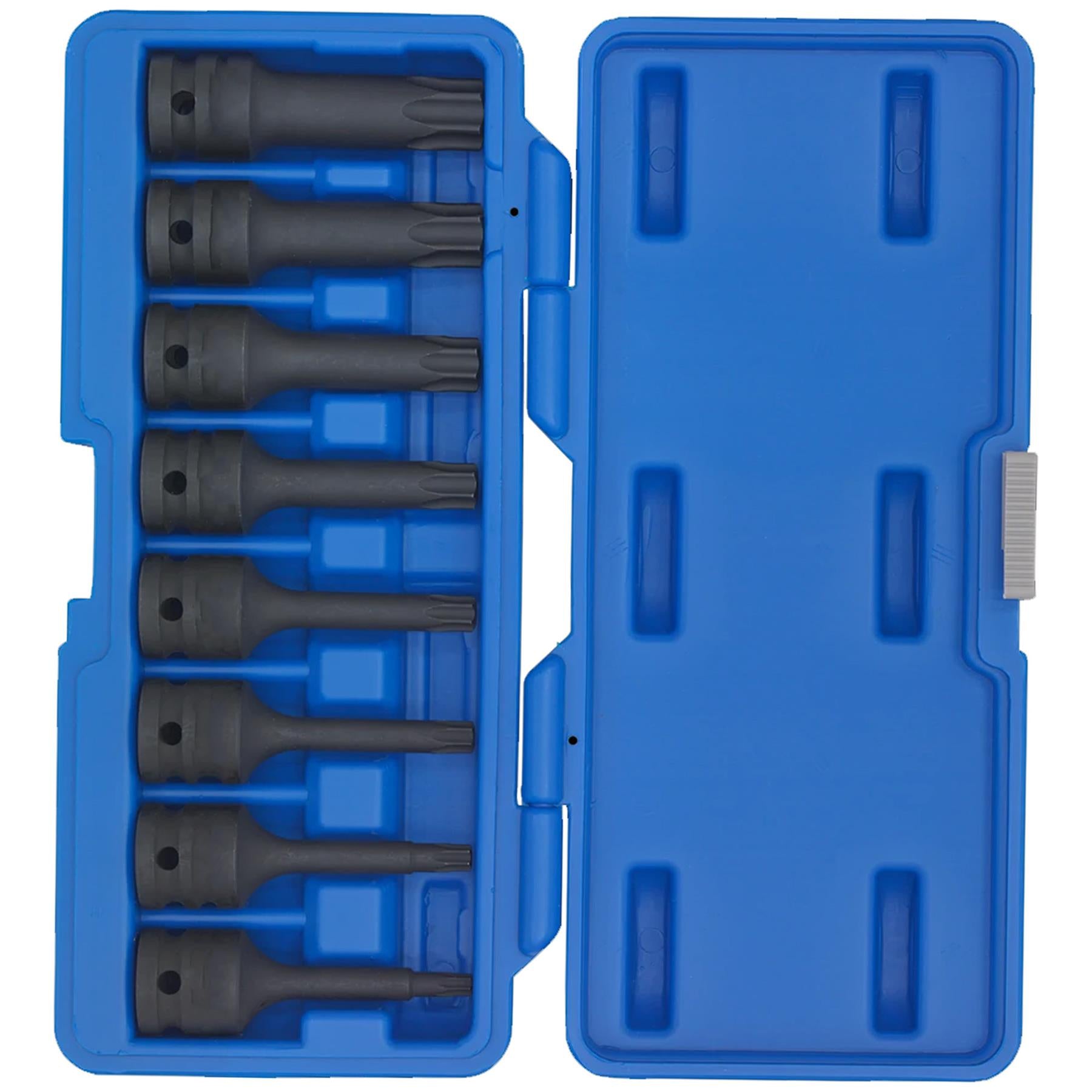 Sealey Impact TRX-Star* Socket Bit Set 8pc 1/2"Sq Drive