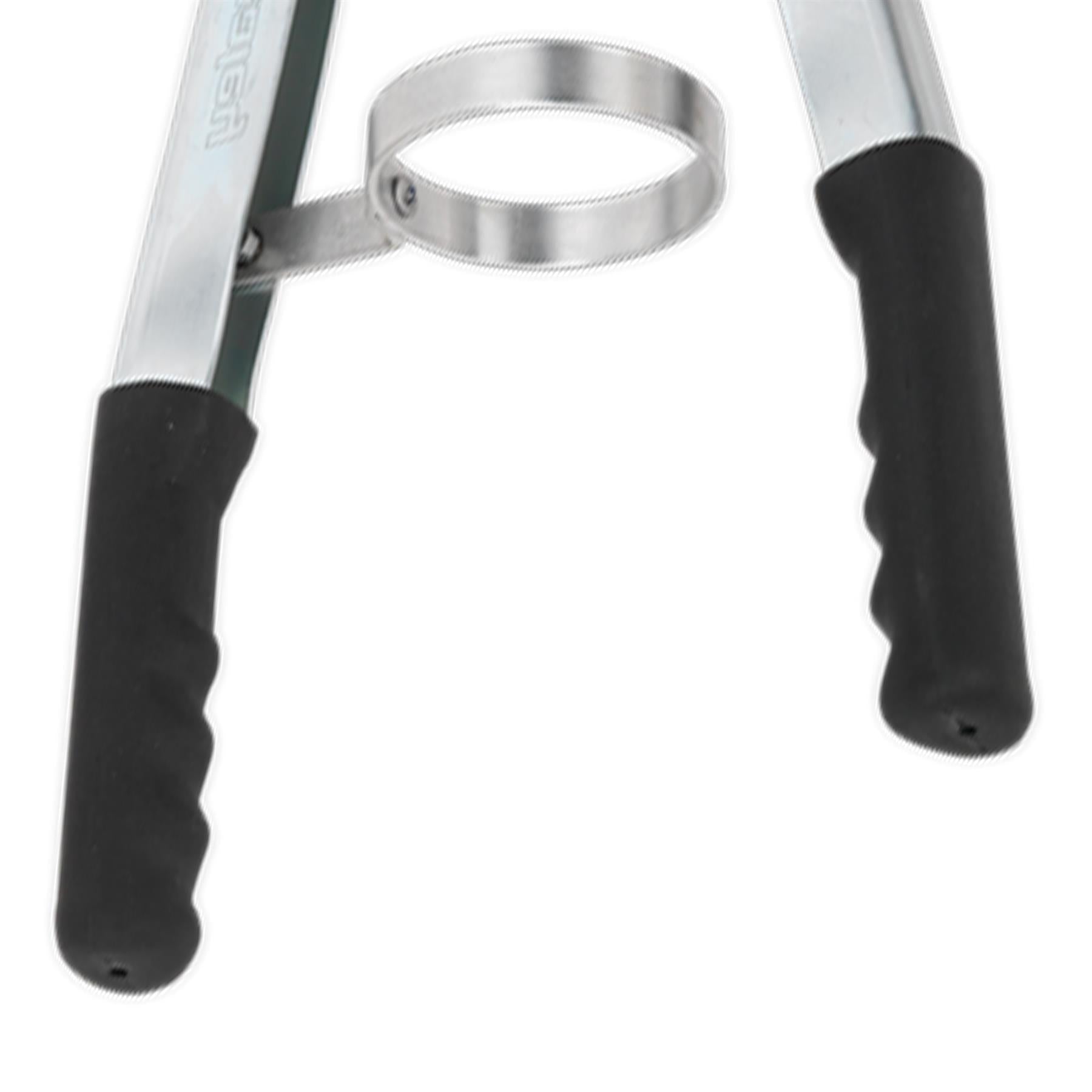 Sealey Double Lever Action Grease Gun Fits 400g Screw Catridge 12" Hose AK4403