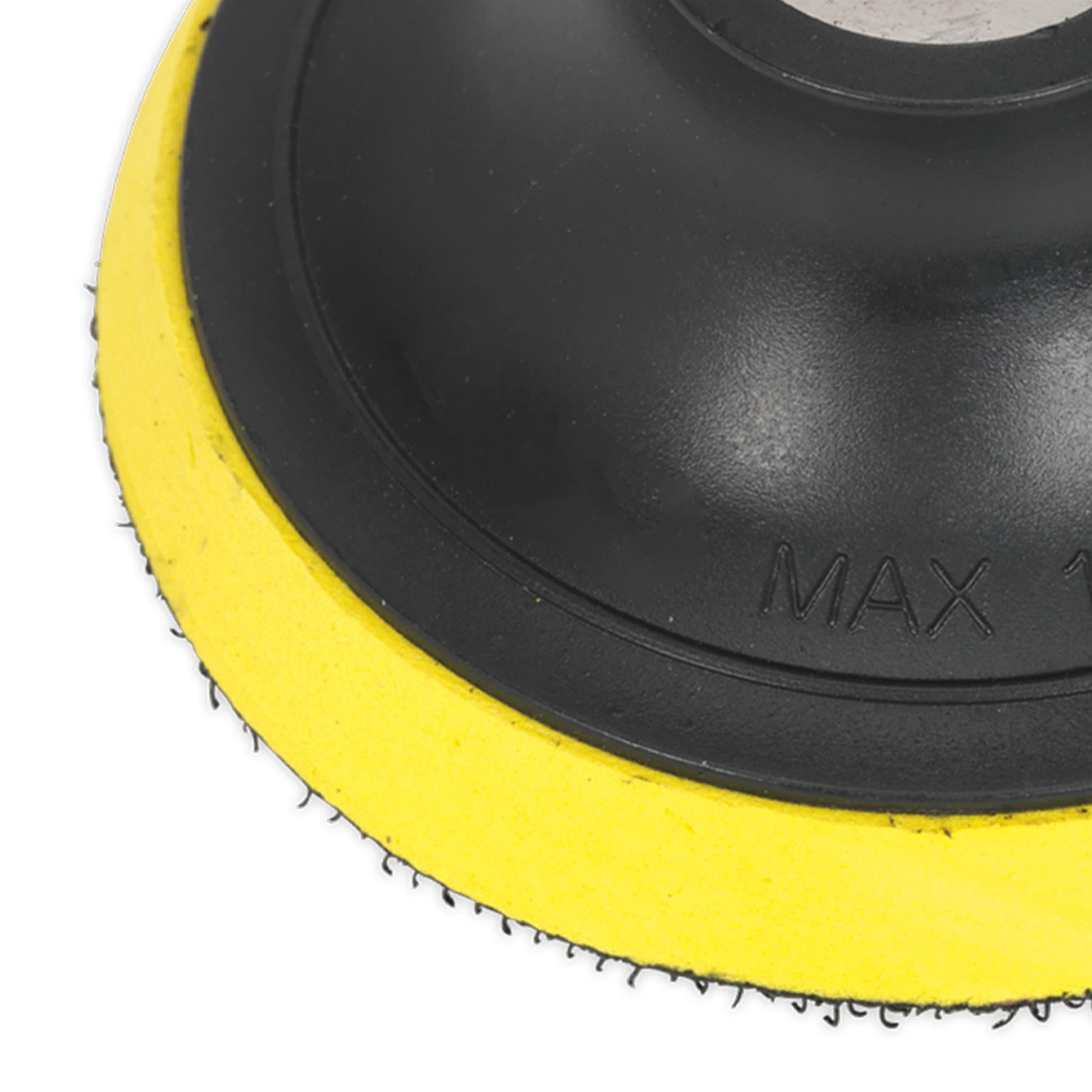 Sealey Hook-and-Loop Backing Pad 75mm M10 x 1.5mm