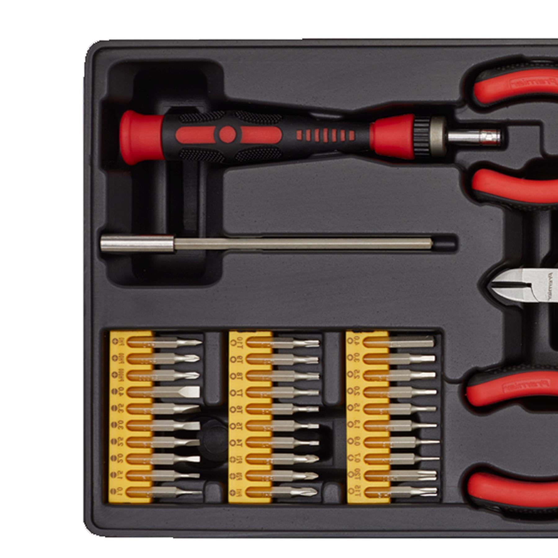 Sealey Tool Tray with Precision & Pick-Up Tool Set 38pc