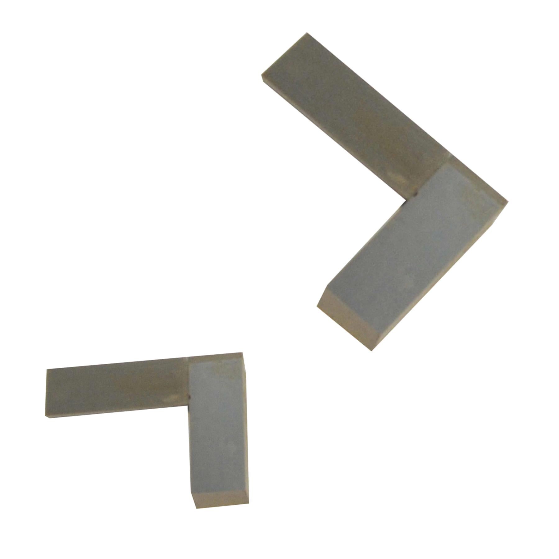 Engineers Square 75mm 3" Durable Steel Building Engineering Ruler Worskshop DIY