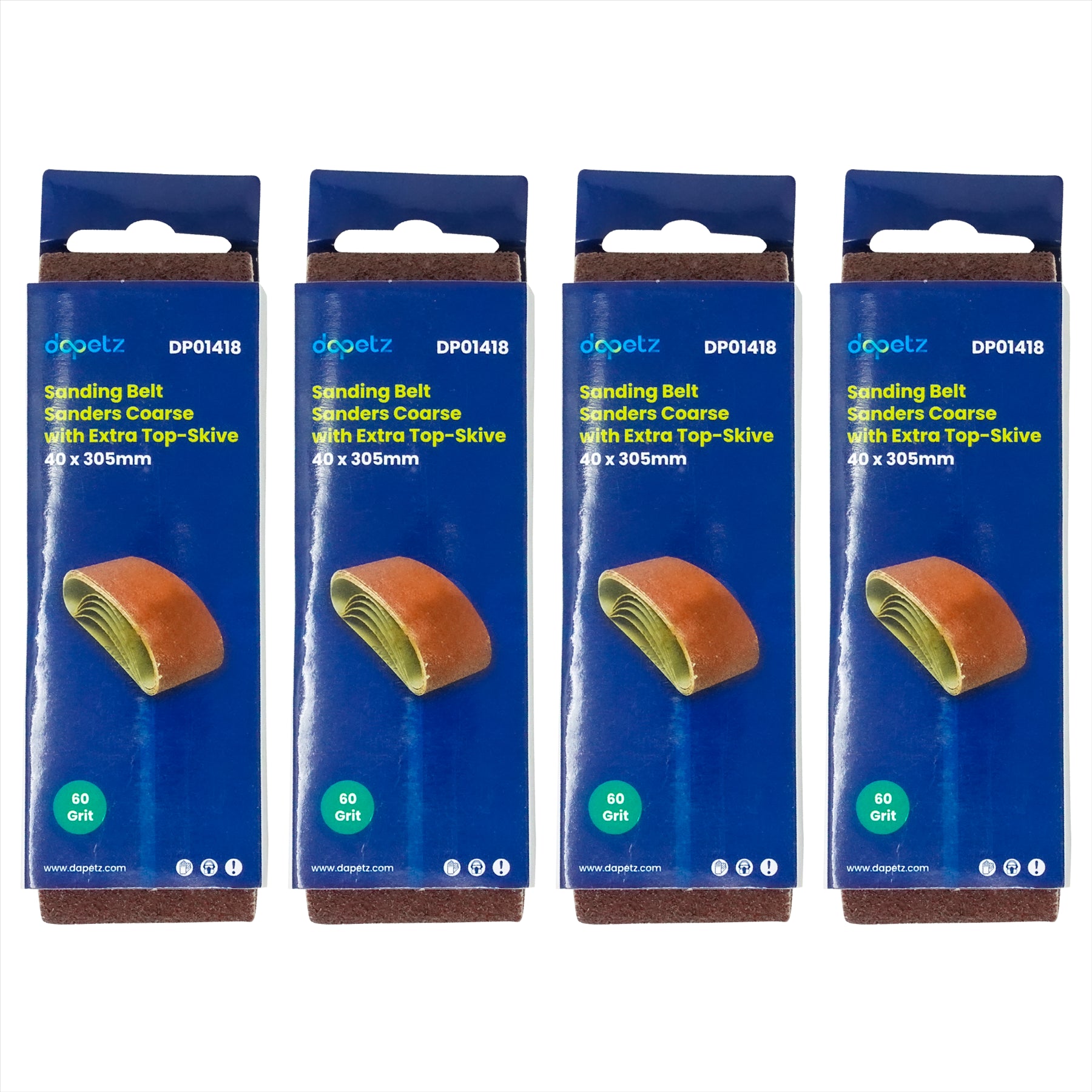 20 X 40mm X 305 mm 60 Grit Coarse Sander Sanding Belt Belts 40 305 mm DIY