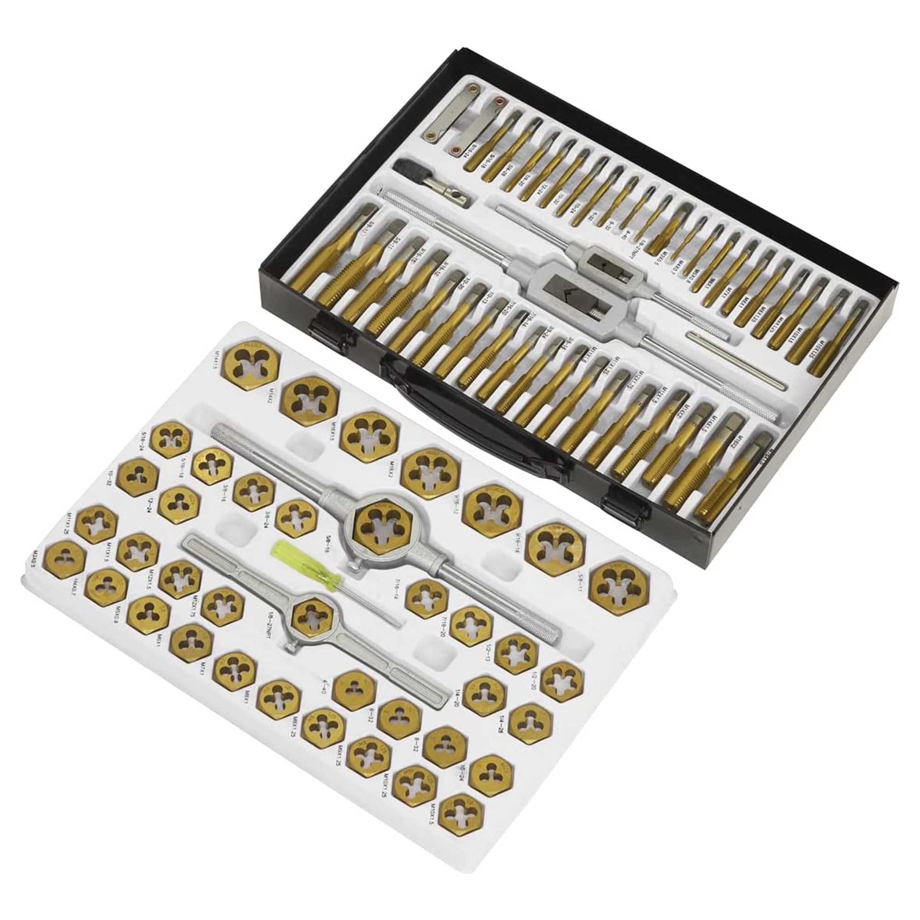 Sealey Tap & Die Set Hexagonal Metric & Imperial 86pc