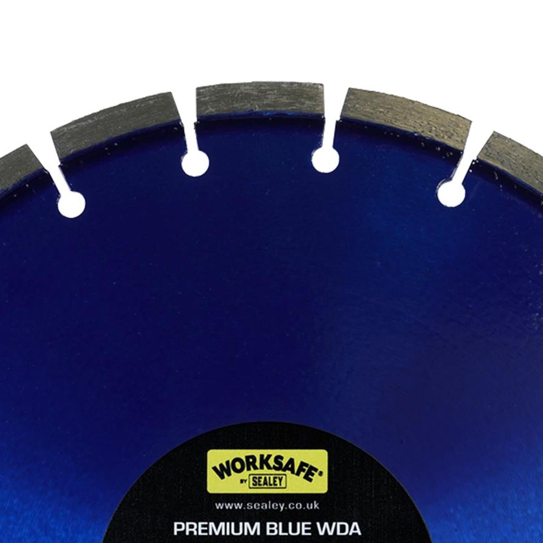 Premium Blue WDA Diamond Blade 300 x 20mm. Sealey
