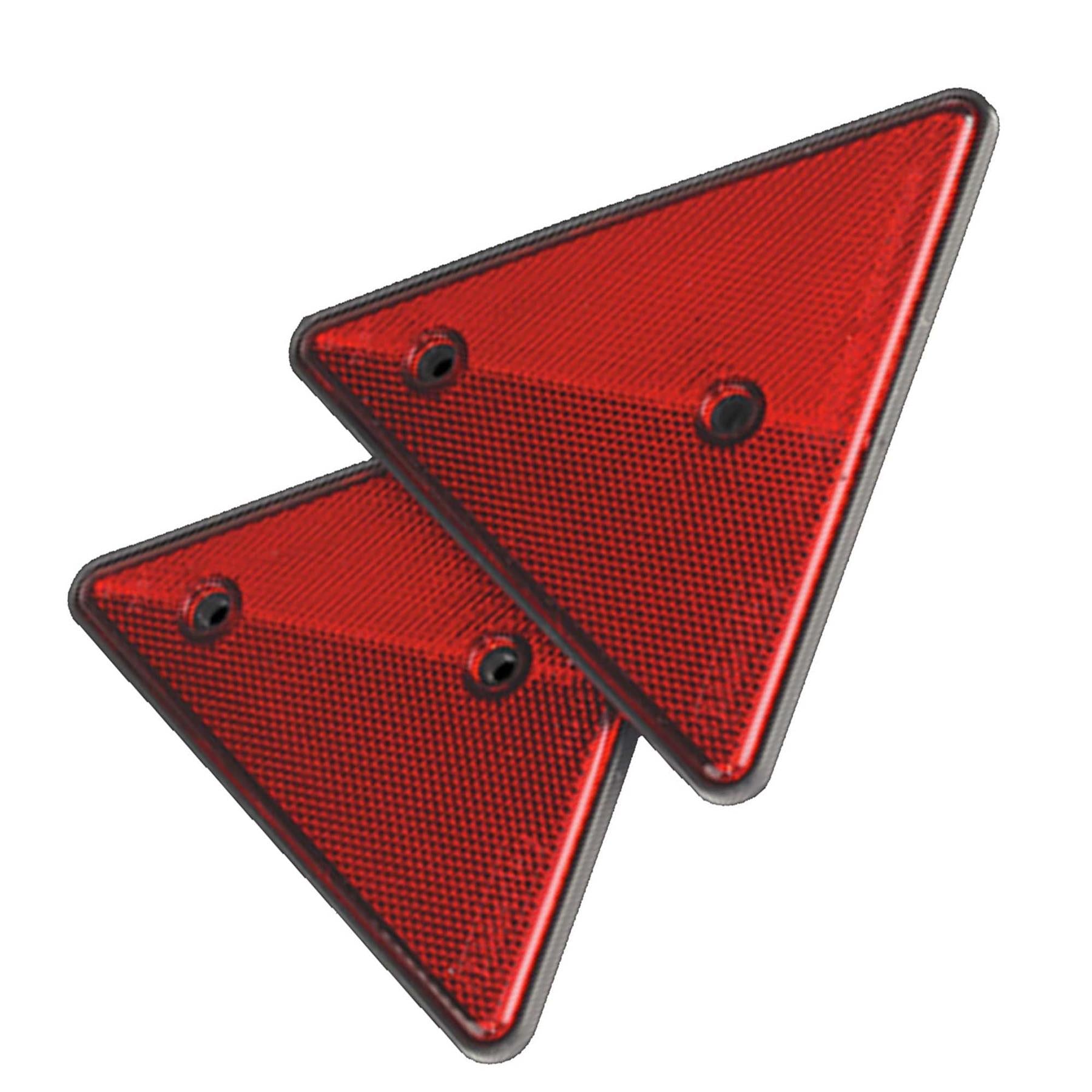 Sealey Rear Reflective Red Triangle Pack of 2