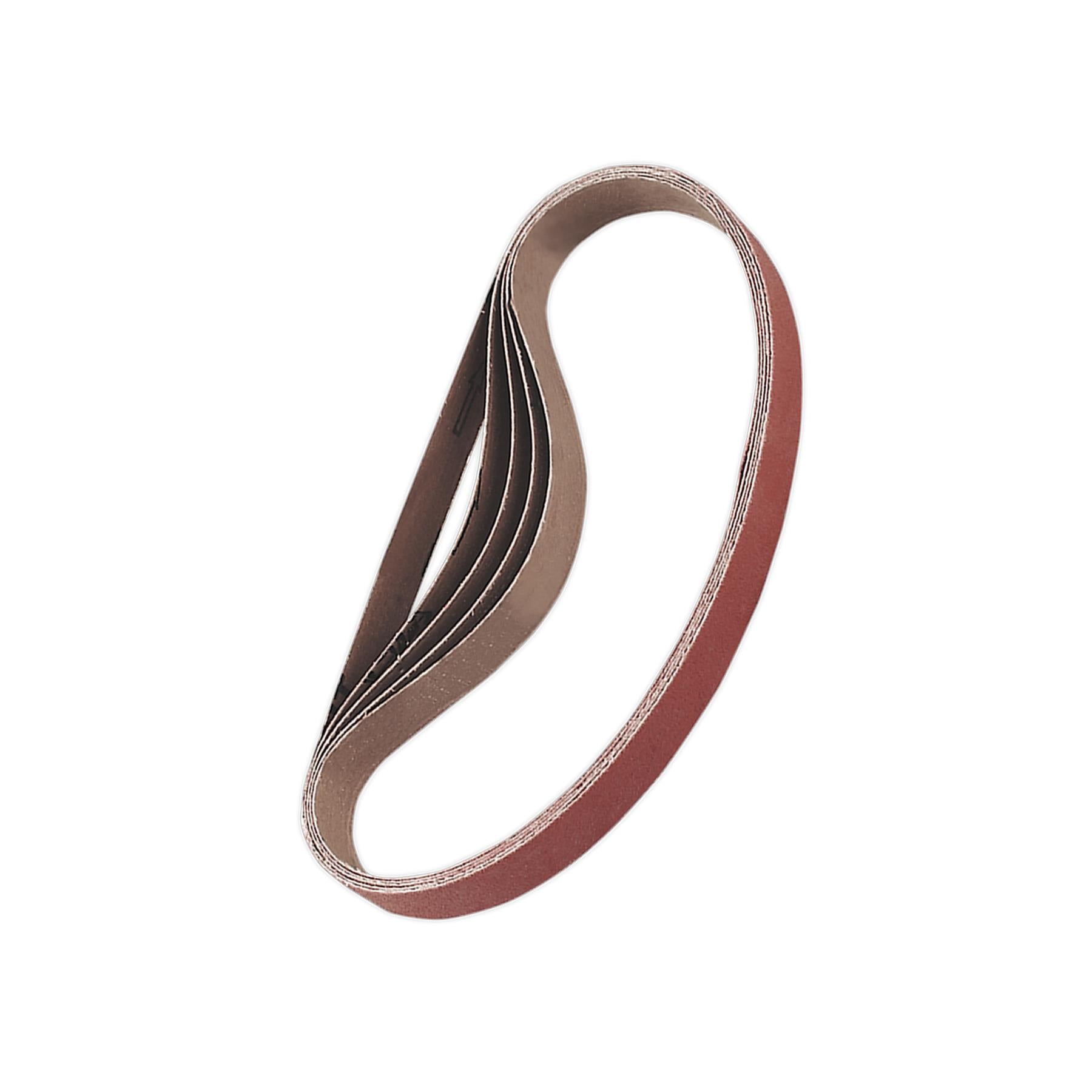 Sealey Sanding Belt 20 x 520mm 100Grit Pack of 5