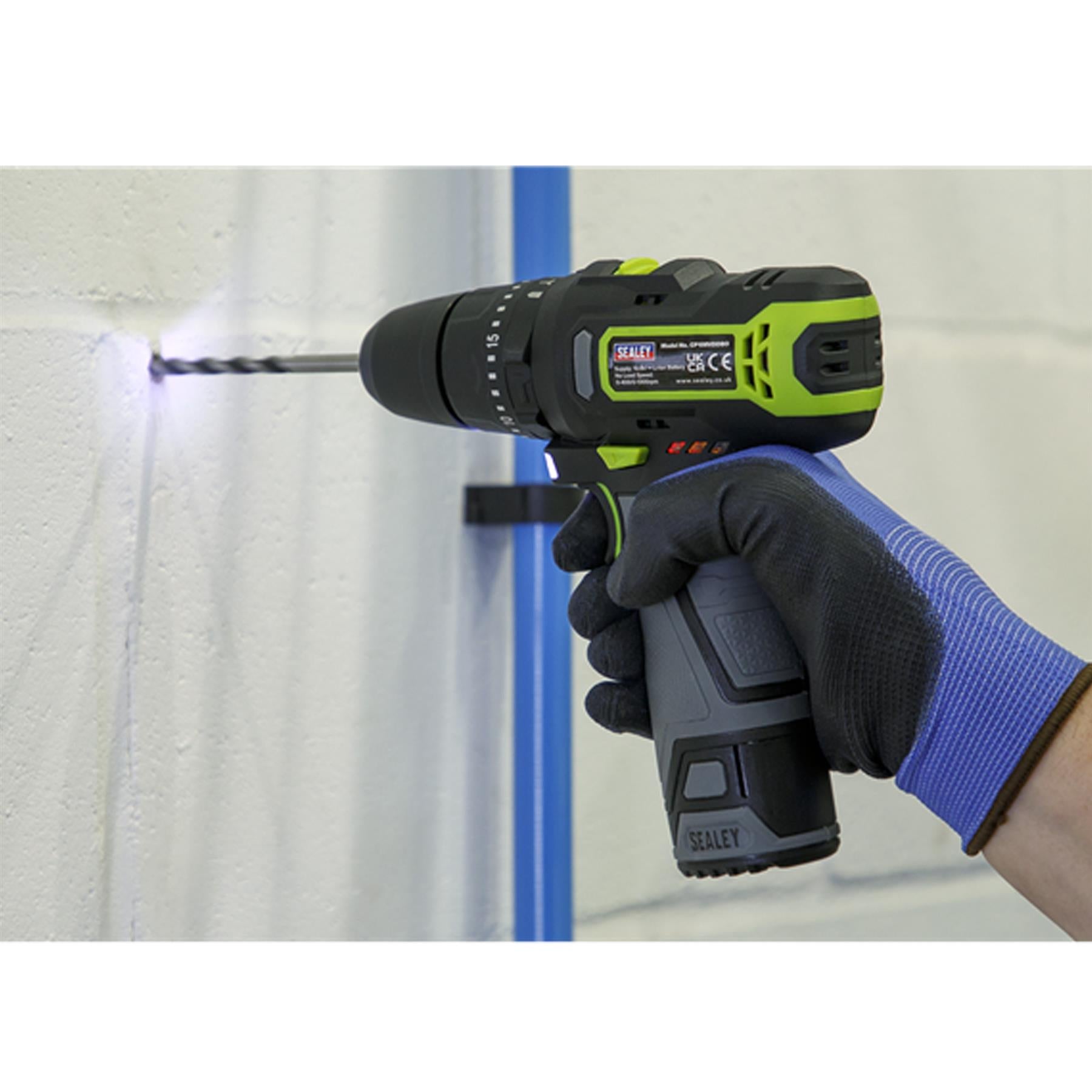 Sealey Cordless Hammer Drill/Driver Ø10mm 10.8V - Body Only
