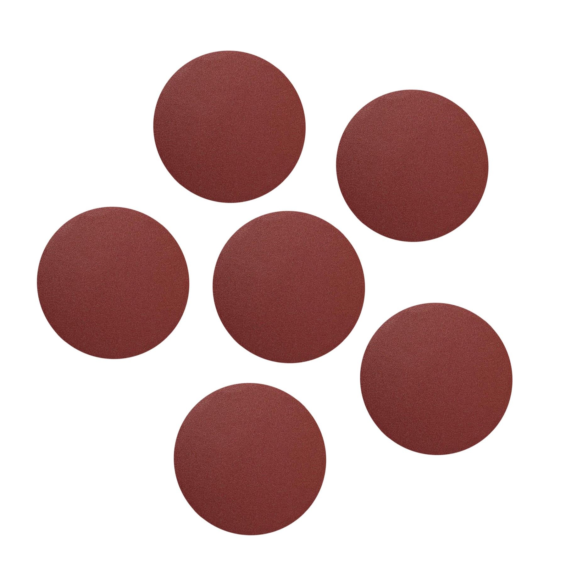 Sanding Discs 250mm 10Pk Grit 120 Hook & Loop Aluminium Oxide Sander Polishers