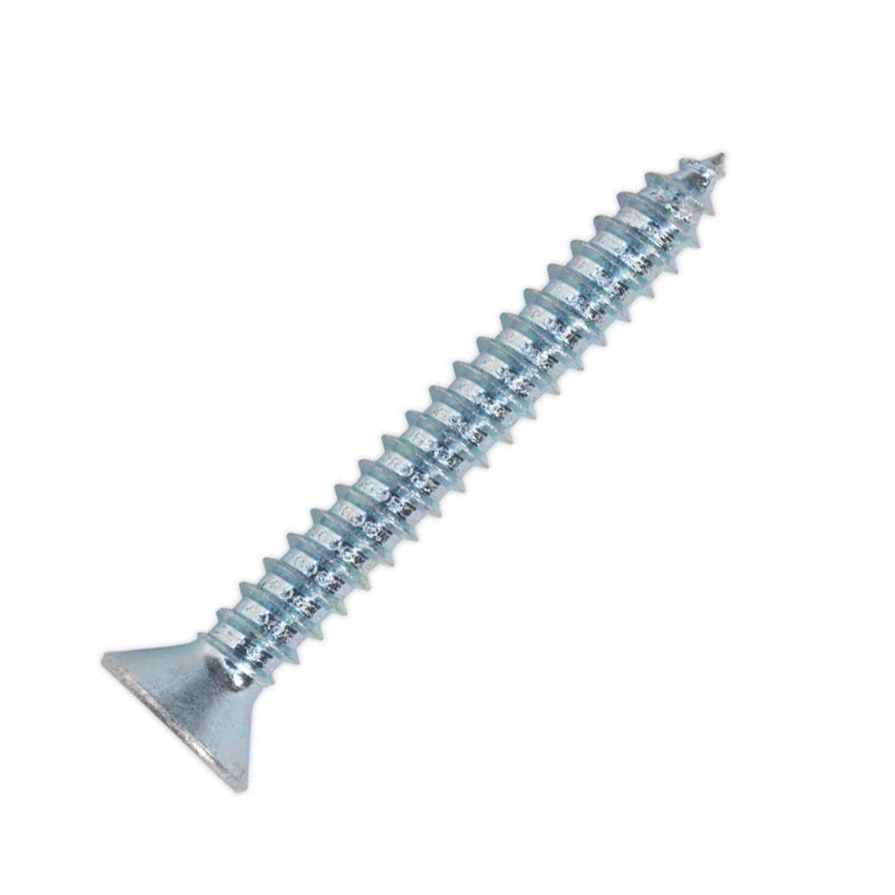 Sealey Self Tapping Screw 4.8 x 38mm Countersunk Pozi Pack of 100