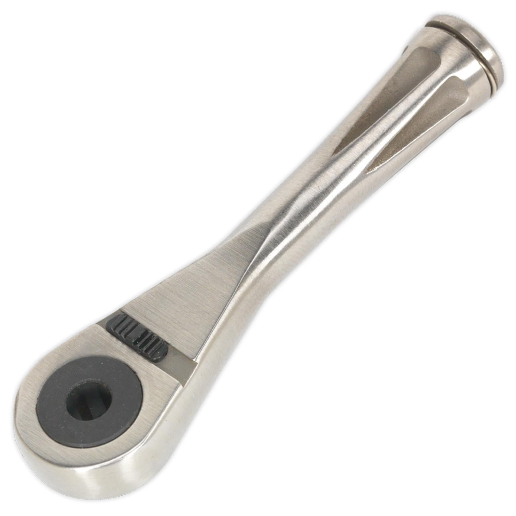 Sealey Bit Driver Ratchet Micro 1/4" Hex Stainless Steel