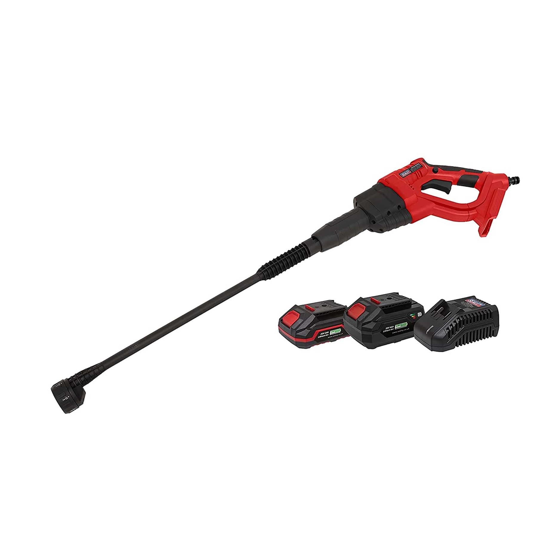 Sealey 3 x 20V SV20 Series Cordless Car Valeting Combo Kit - 2 Batteries