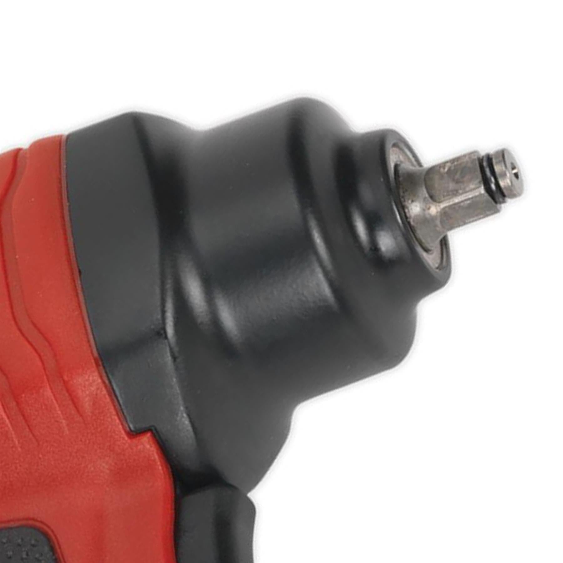 Sealey Composite Air Impact Wrench 3/8"Sq Drive Twin Hammer