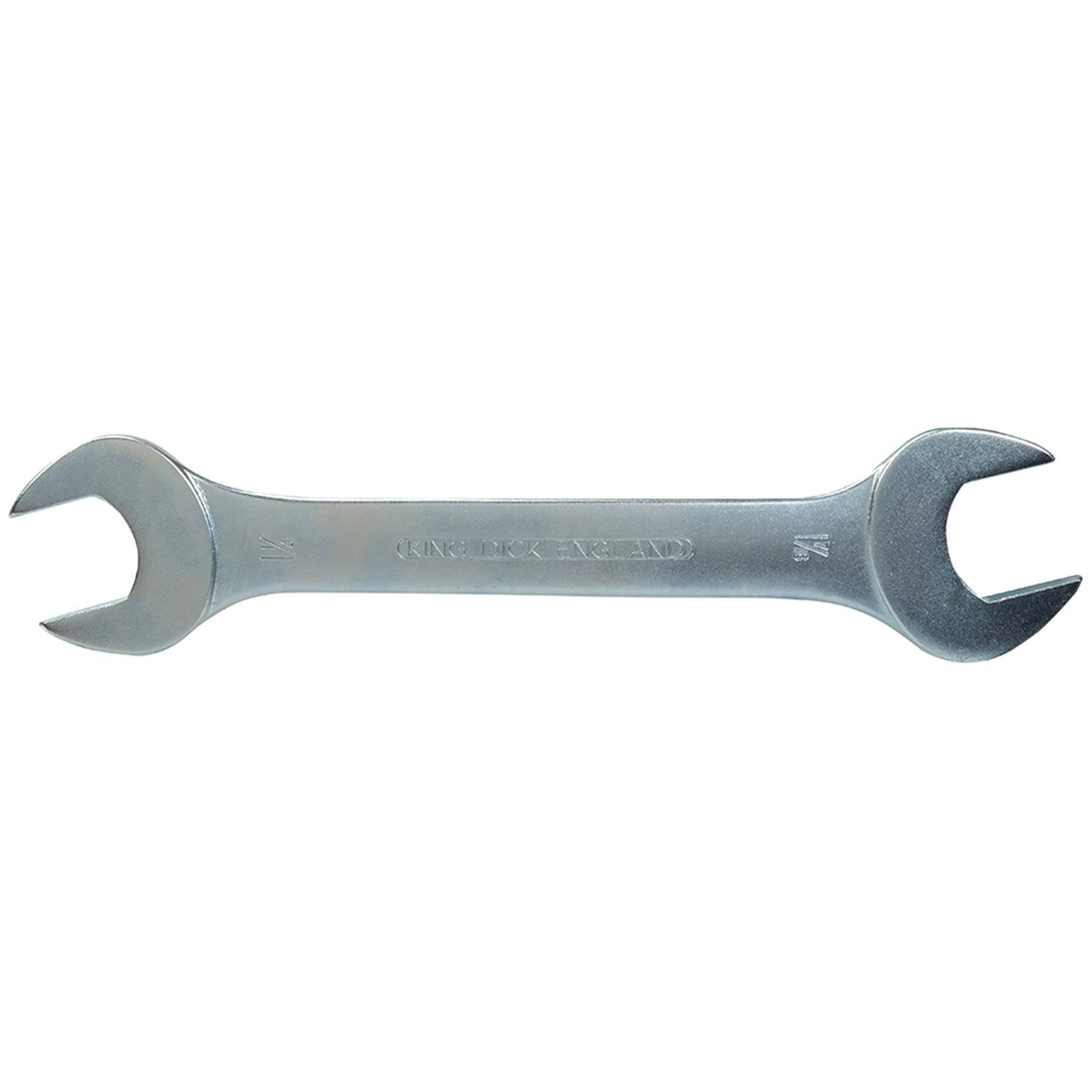 King Dick Double Open Ended 1 1/4" x 1 7/16" Spanner Spanners Wrench AF