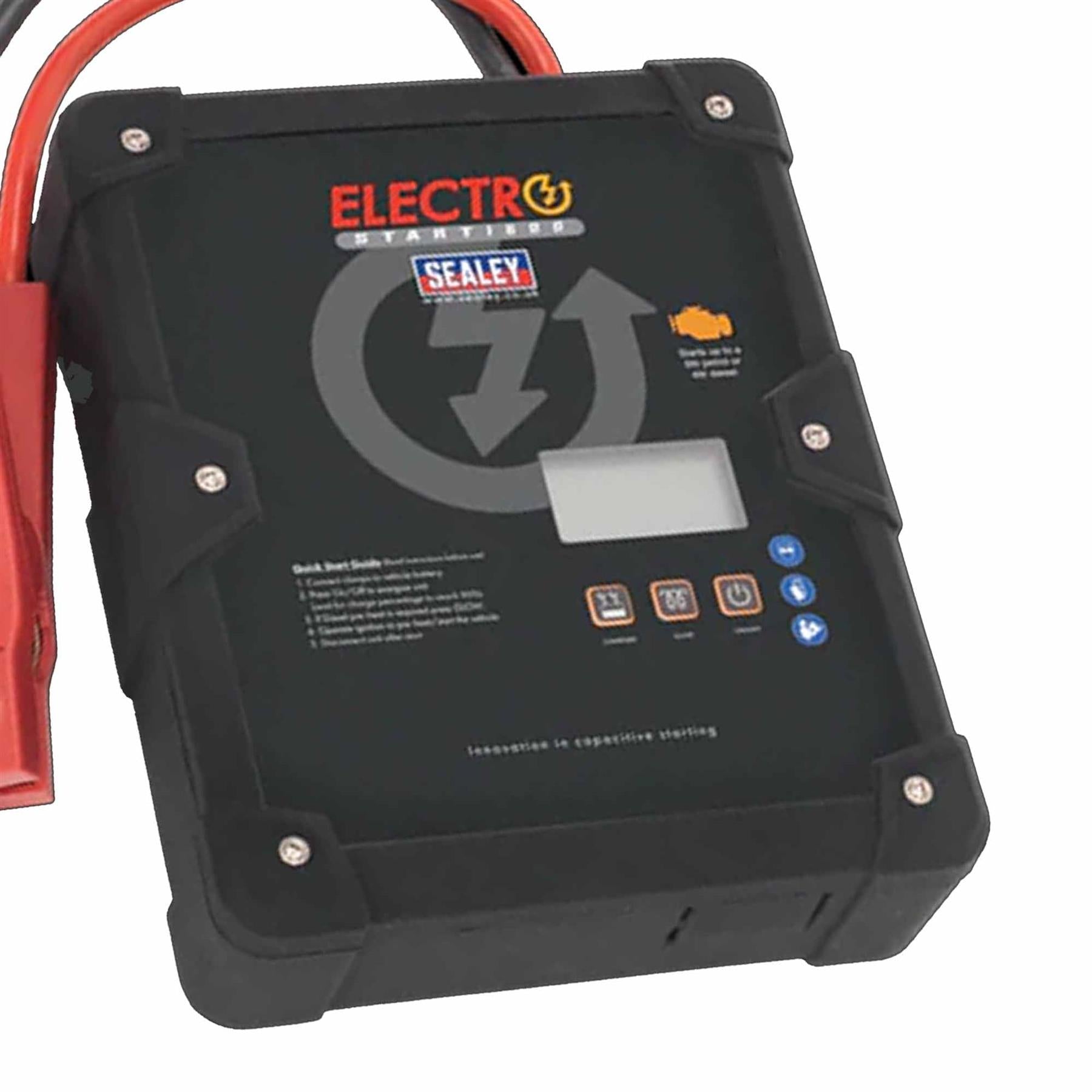 Sealey ElectroStart Batteryless Power Start 1600A 12V Simple And Safe