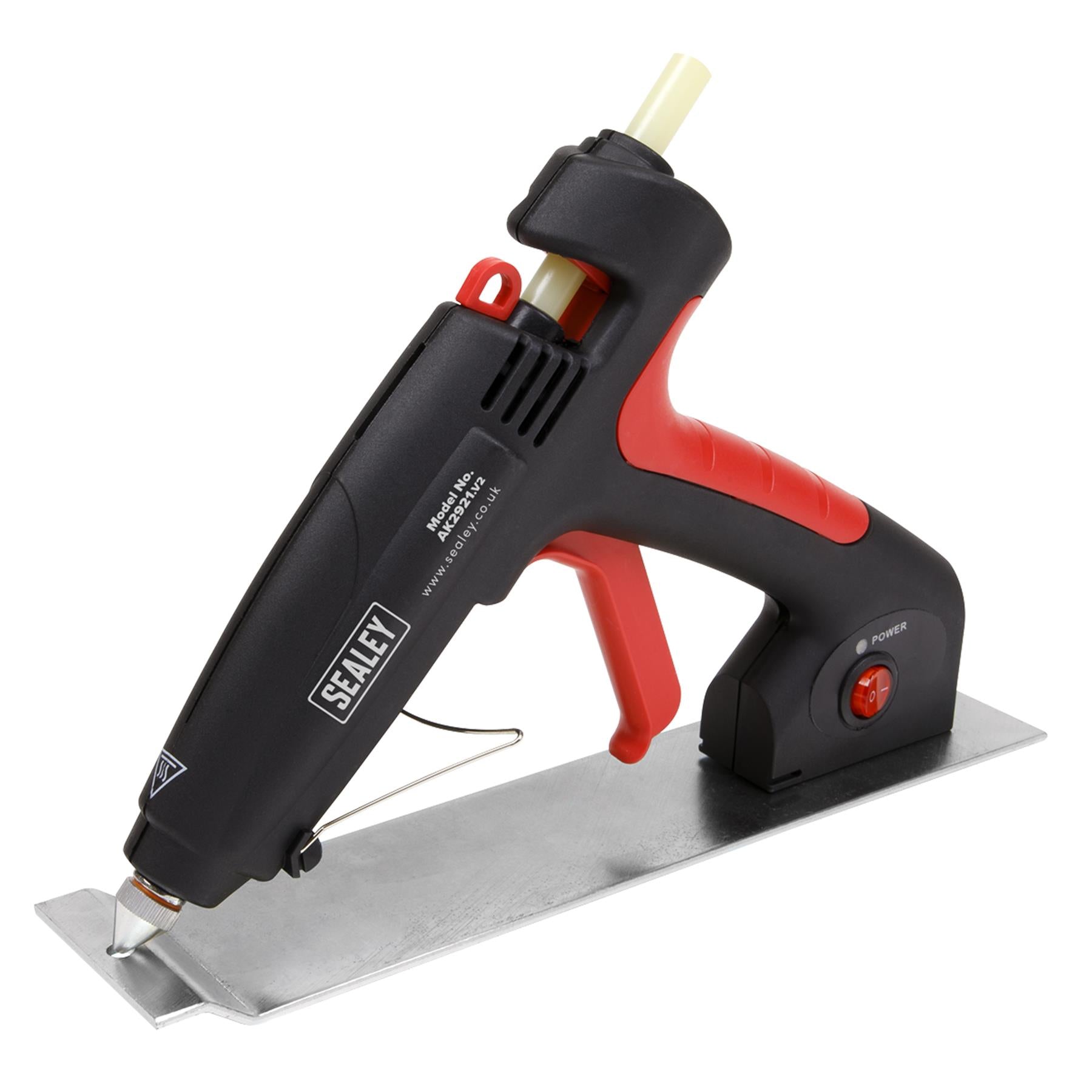 Sealey Hot Glue Gun Professional 450W 230V Electric Trigger Adhesive Quick Melt