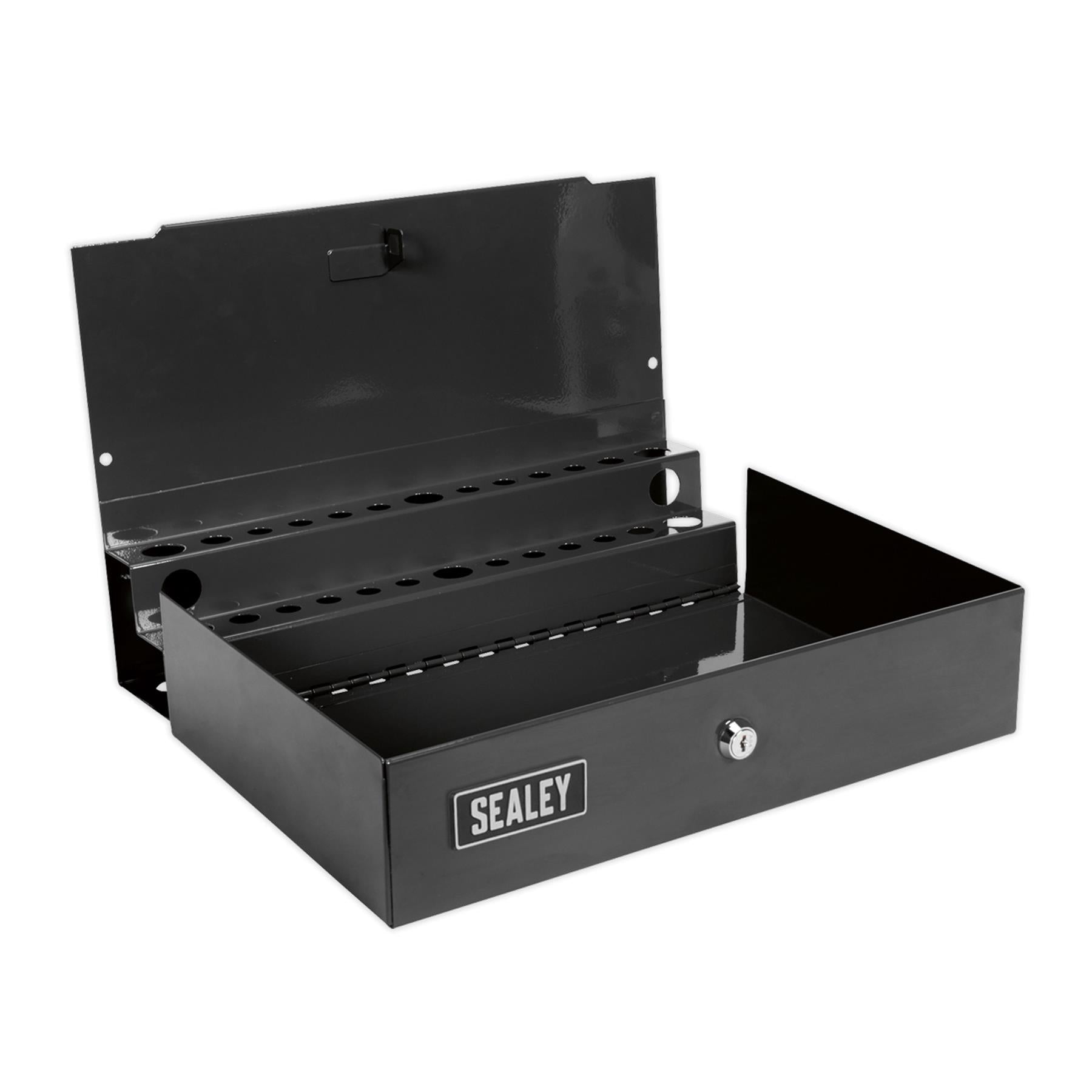 Sealey Side Cabinet for Long Handle Tools - Black