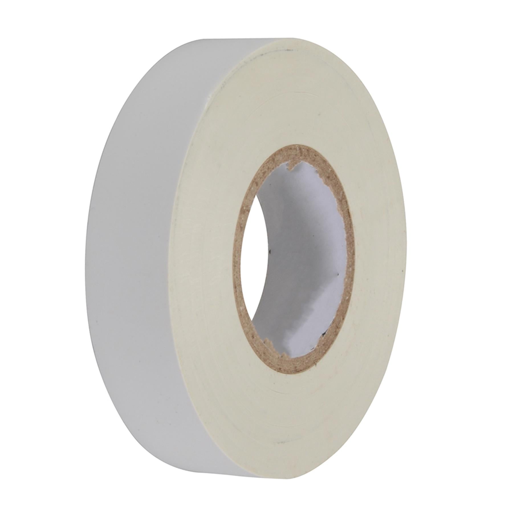 5 x PVC Insulation Electrical Tape Flame Retardent White