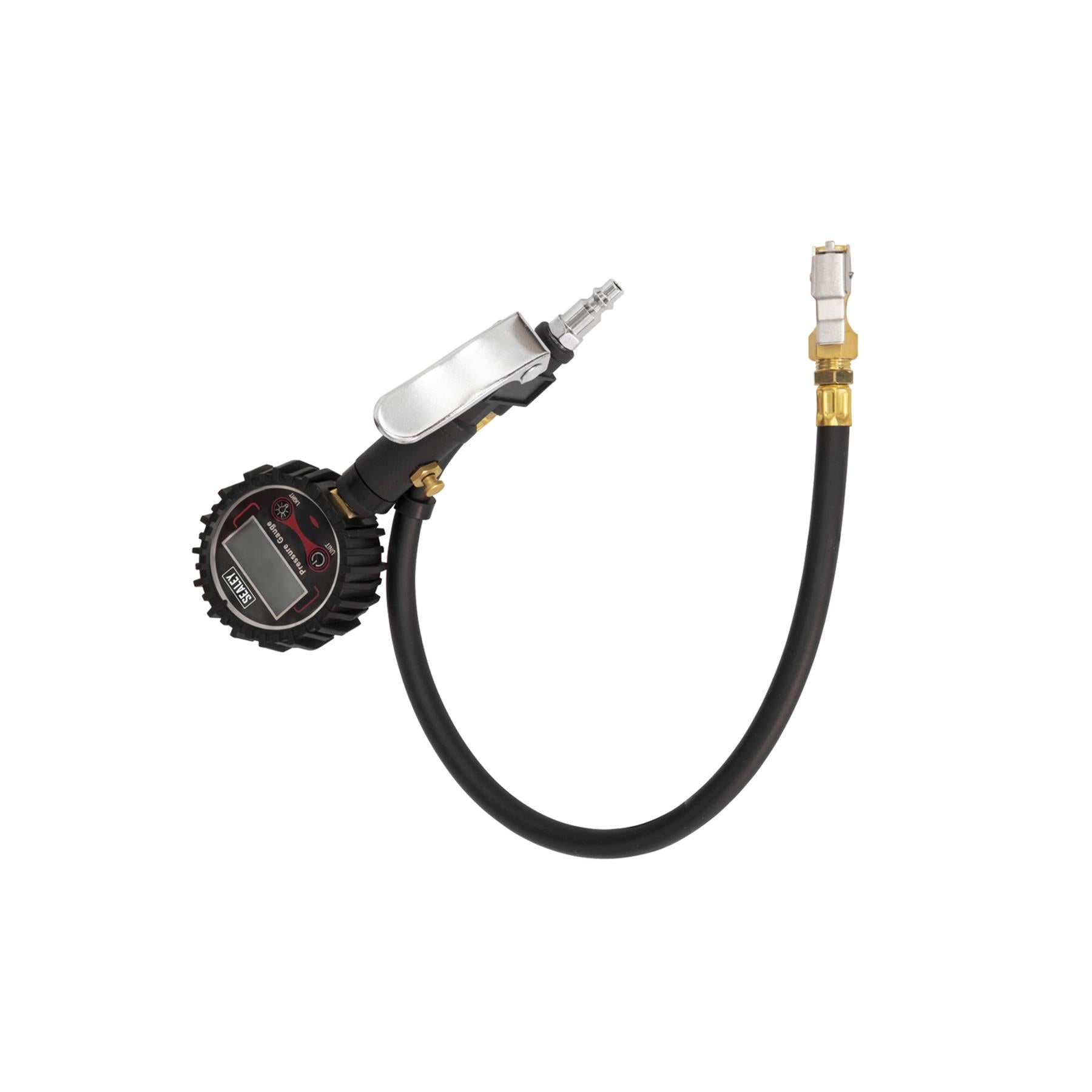 Sealey Digital Tyre Inflator with Clip-On Connector