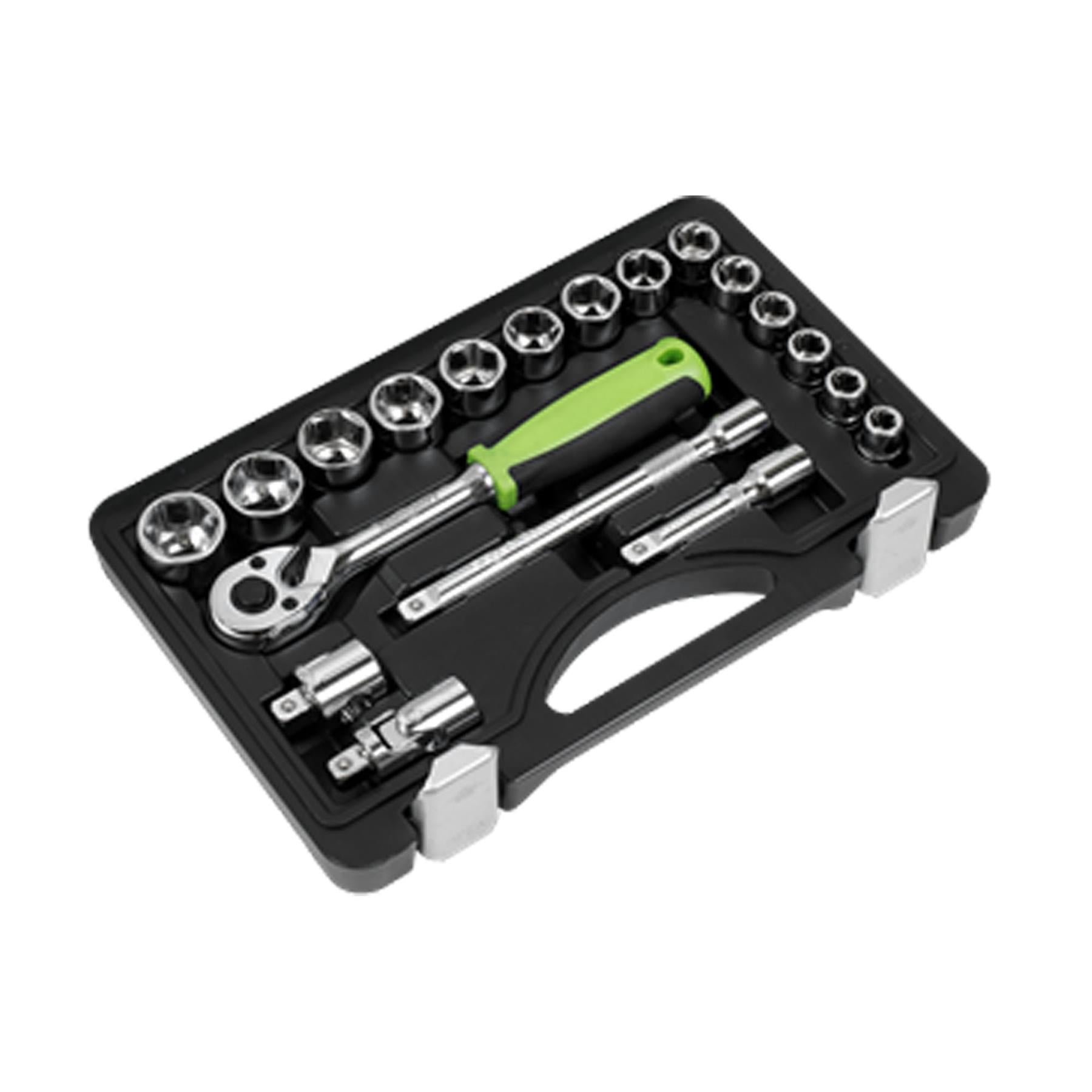 Sealey Socket Set 19pc 3/8"Sq Drive Metric