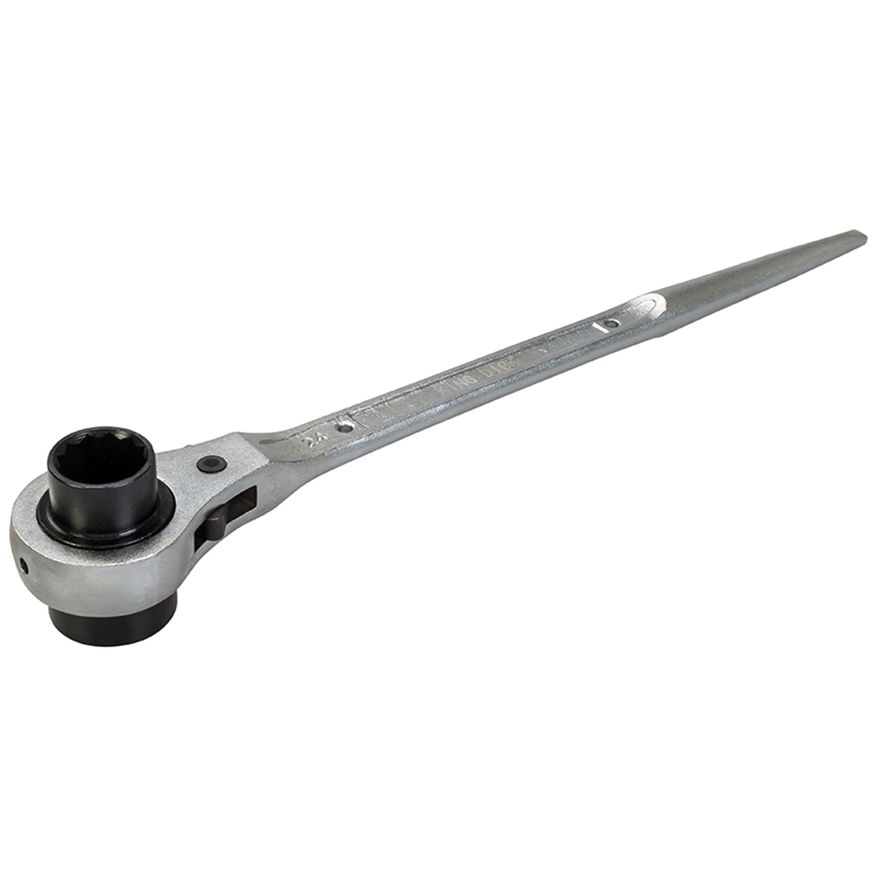 King Dick Heavy Duty Ratchet Podger Scaffolding Spanners Metric Heads 24 x 30mm
