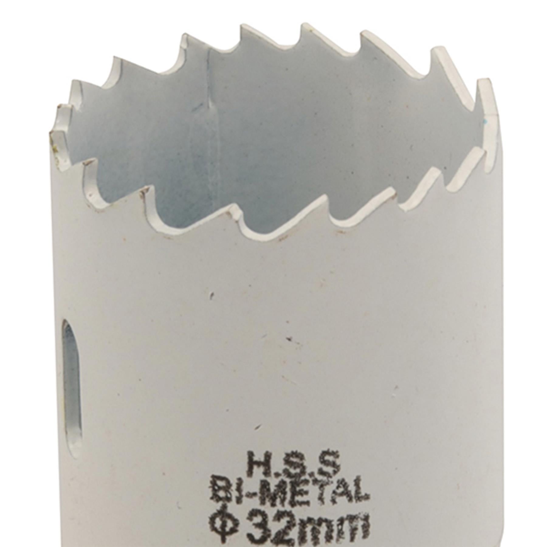 Arbor Included HoleSaw Sets HSS Bi Metal Hole saws Metal Wood Plastic 32mm