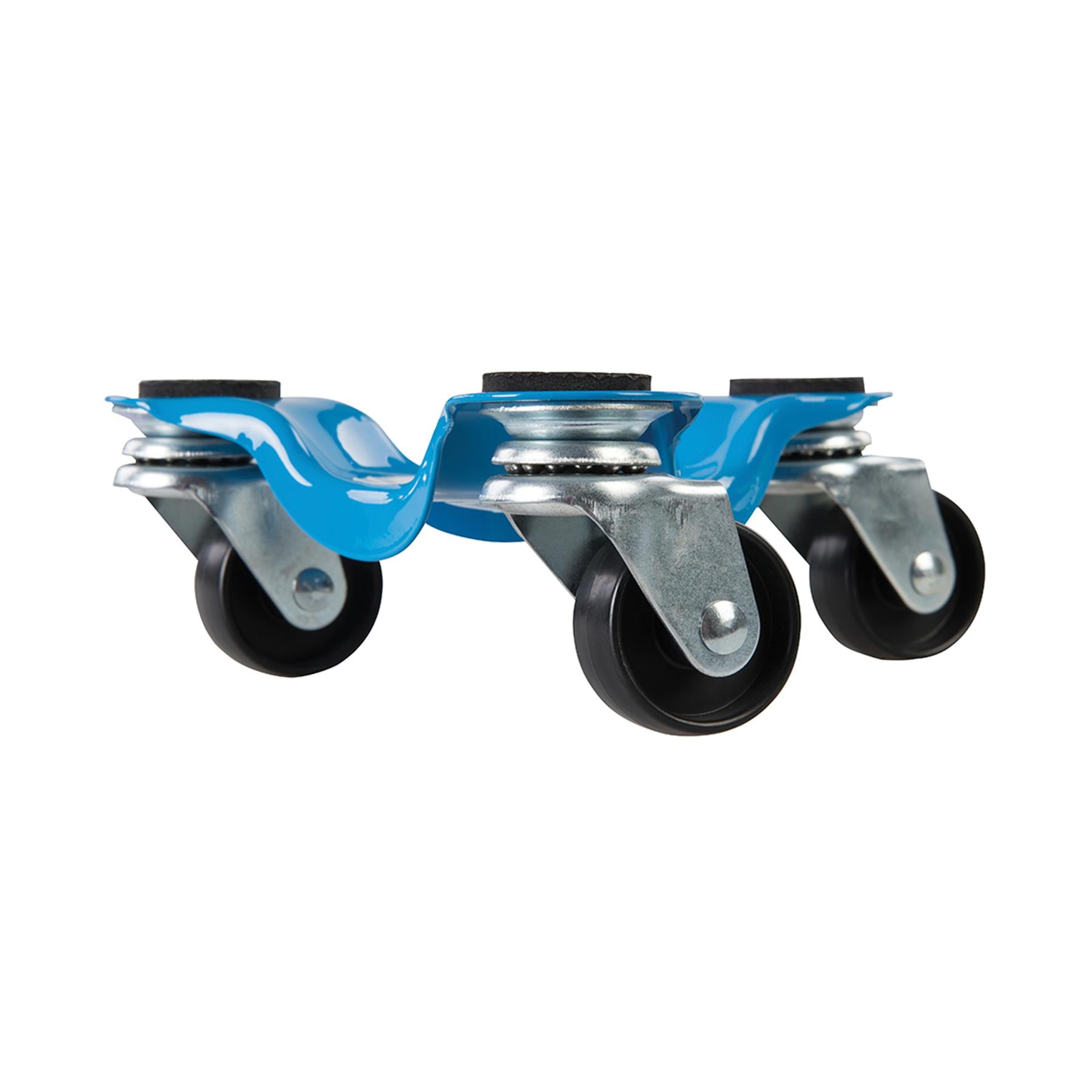 3-Wheel Dolly 60kg Lifting Height 60mm Trucks Mover Castor