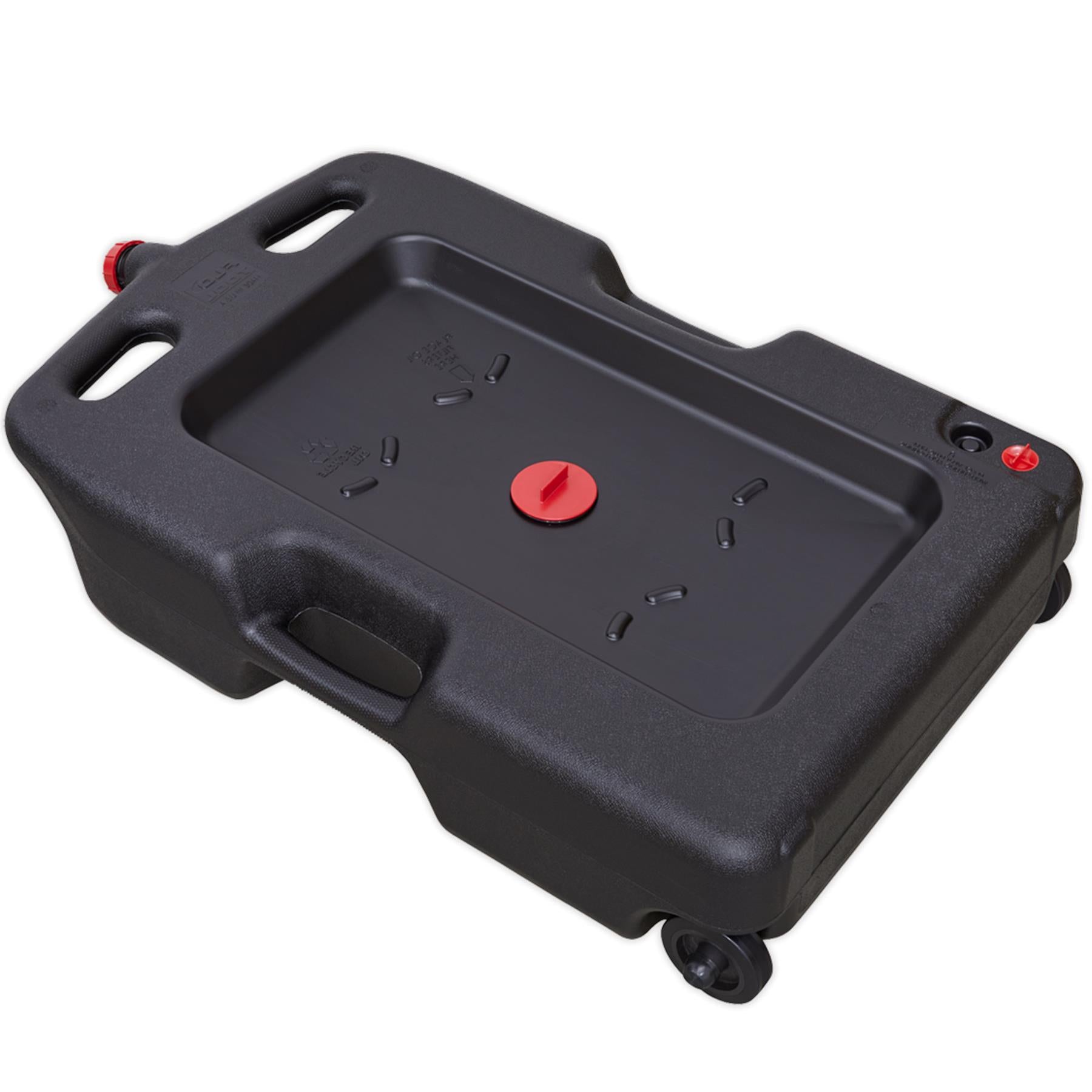 Sealey Oil/Fluid Drain & Recycling Container 54L - Wheeled