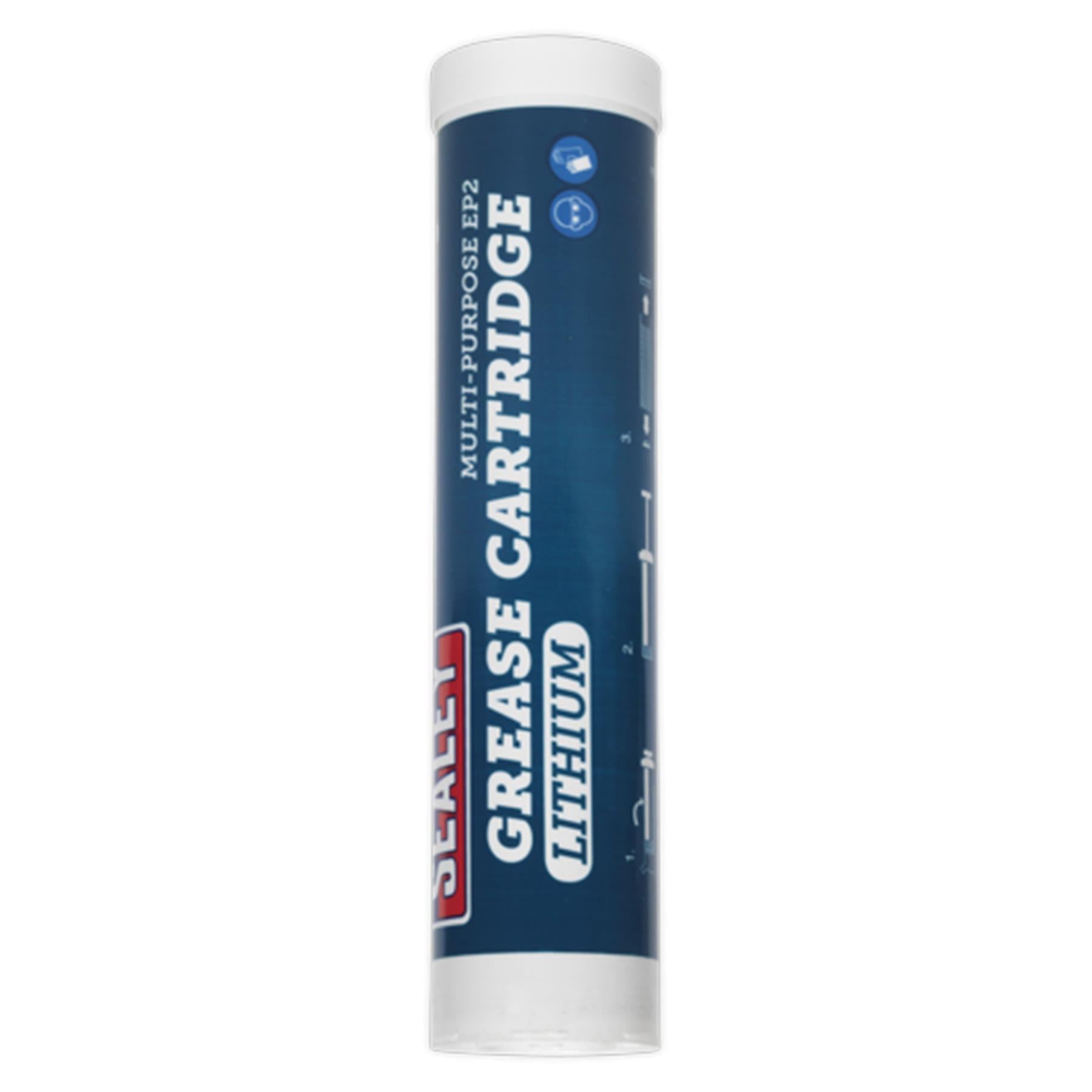 Sealey Grease Cartridge EP2 Lithium 400g