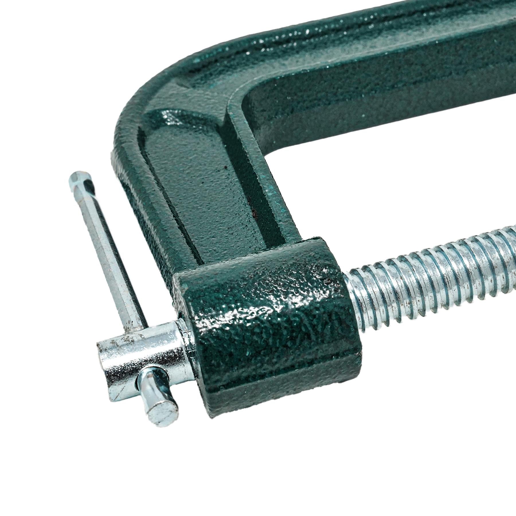 Heavy Duty 12" G Clamp Iron Clamps Wood Working Welding Support Great Tool