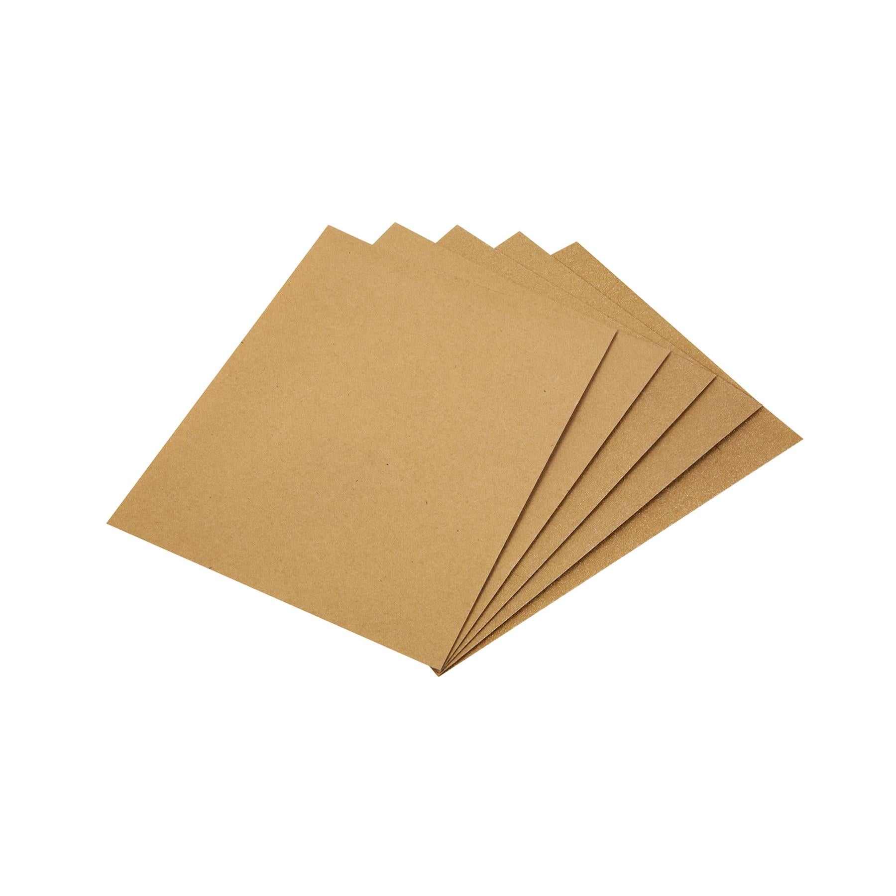 Sealey Glasspaper 280 x 230mm - Medium Pack of 5