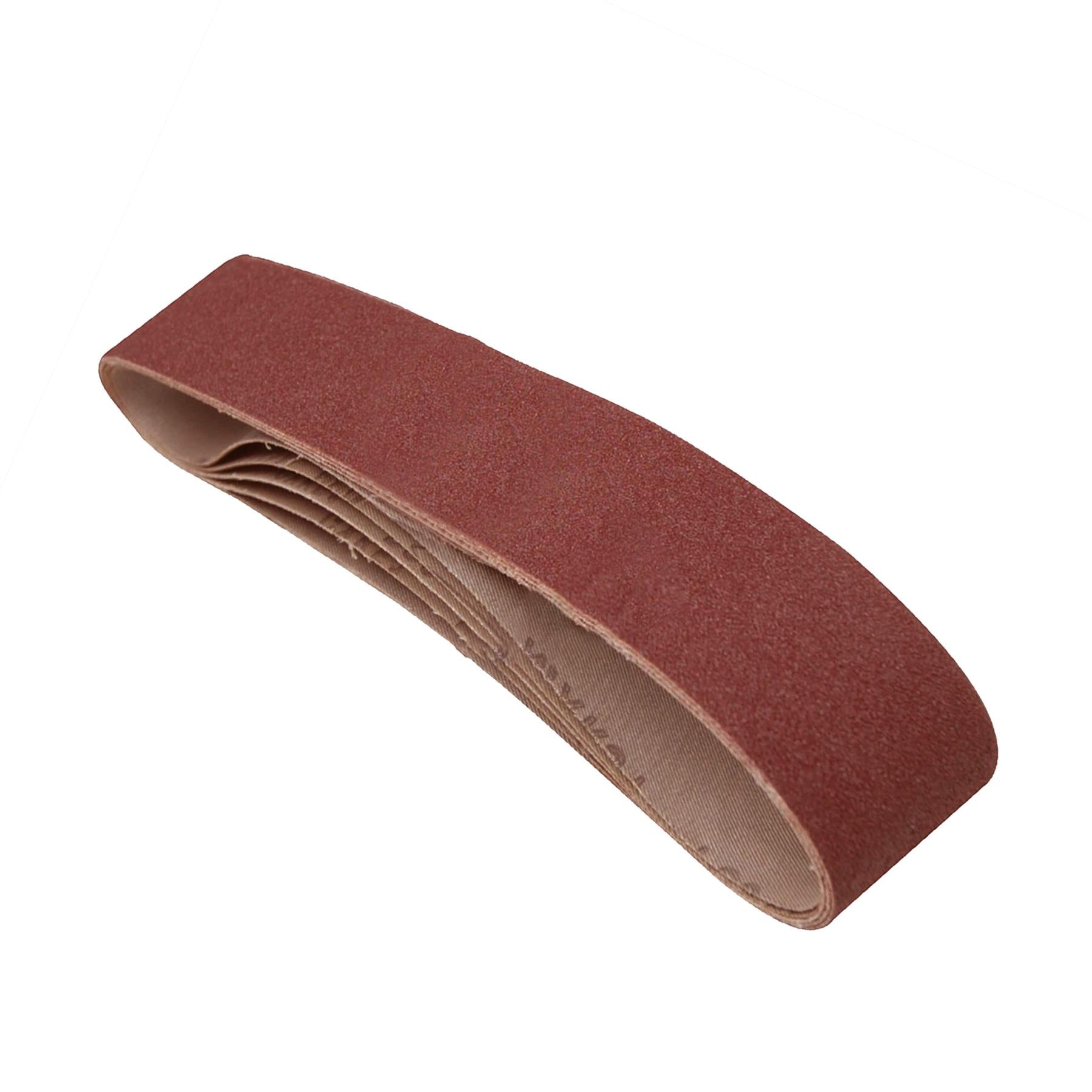 Sanding Belts 50 X 686mm 5Pk 80 Grit Sanders Wood Paint Plastics Plasters Metal