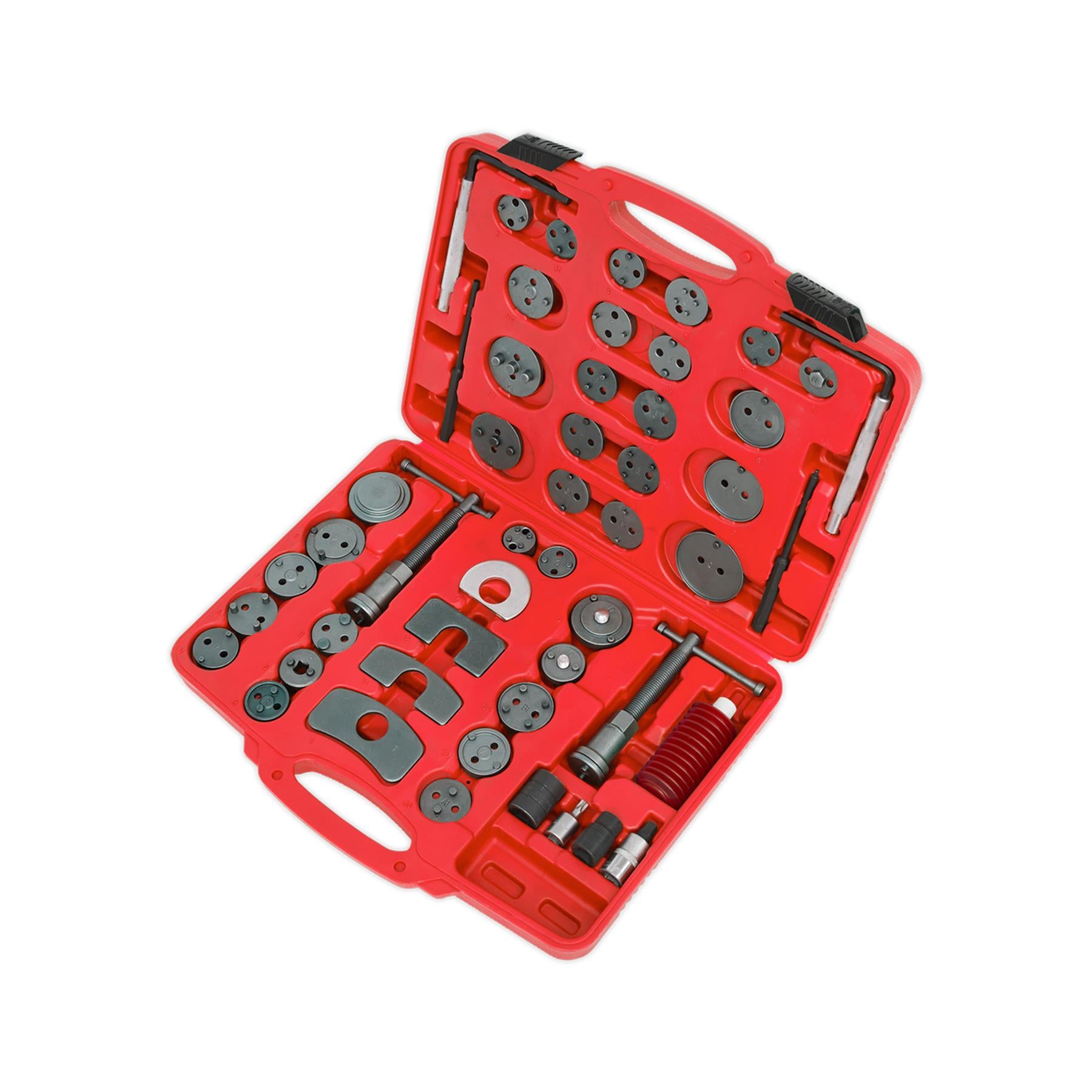 Sealey Brake Piston Wind-Back Tool Kit 50pc Comprehensive Master Set