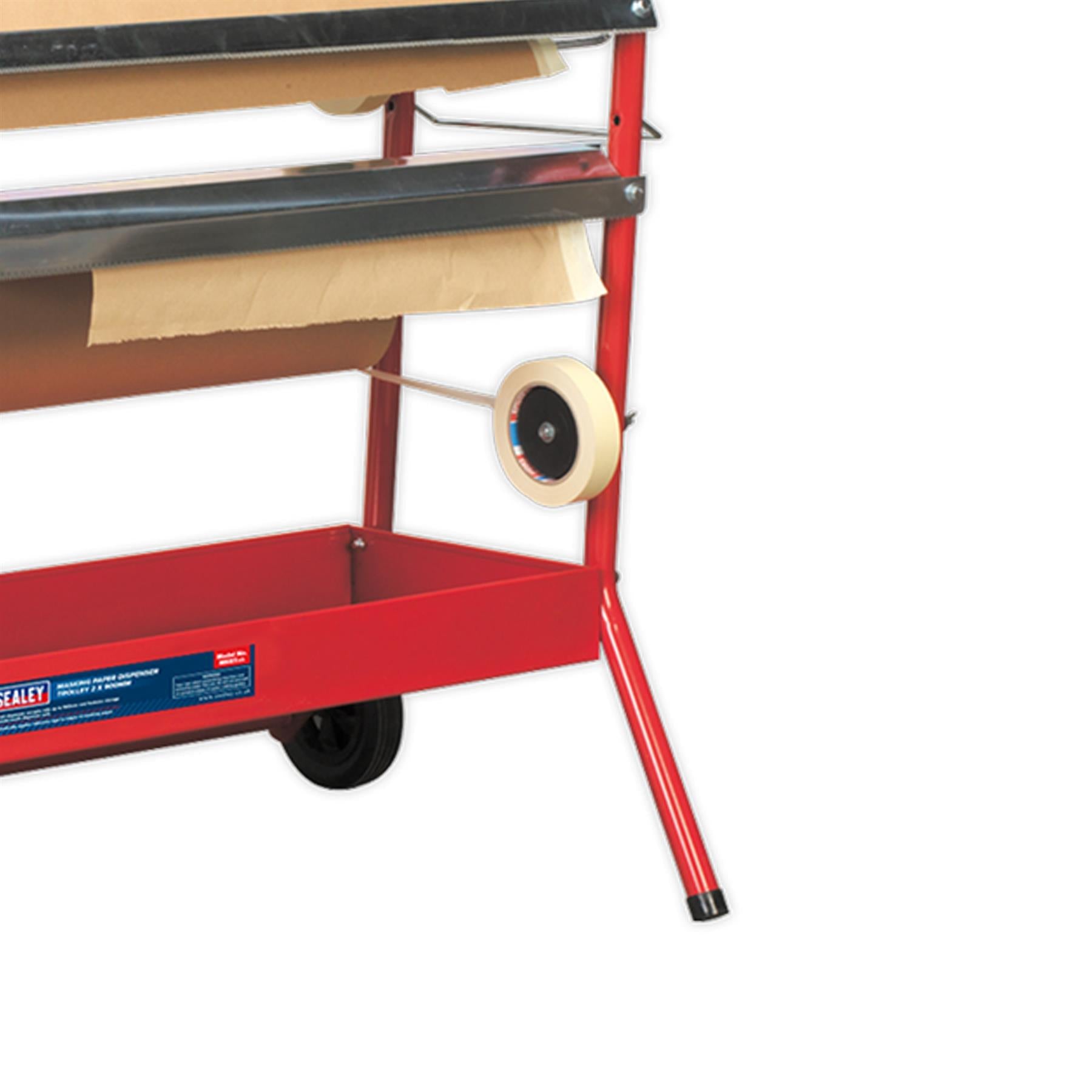 Sealey Masking Paper Dispenser 2 x 900mm Trolley - MK67