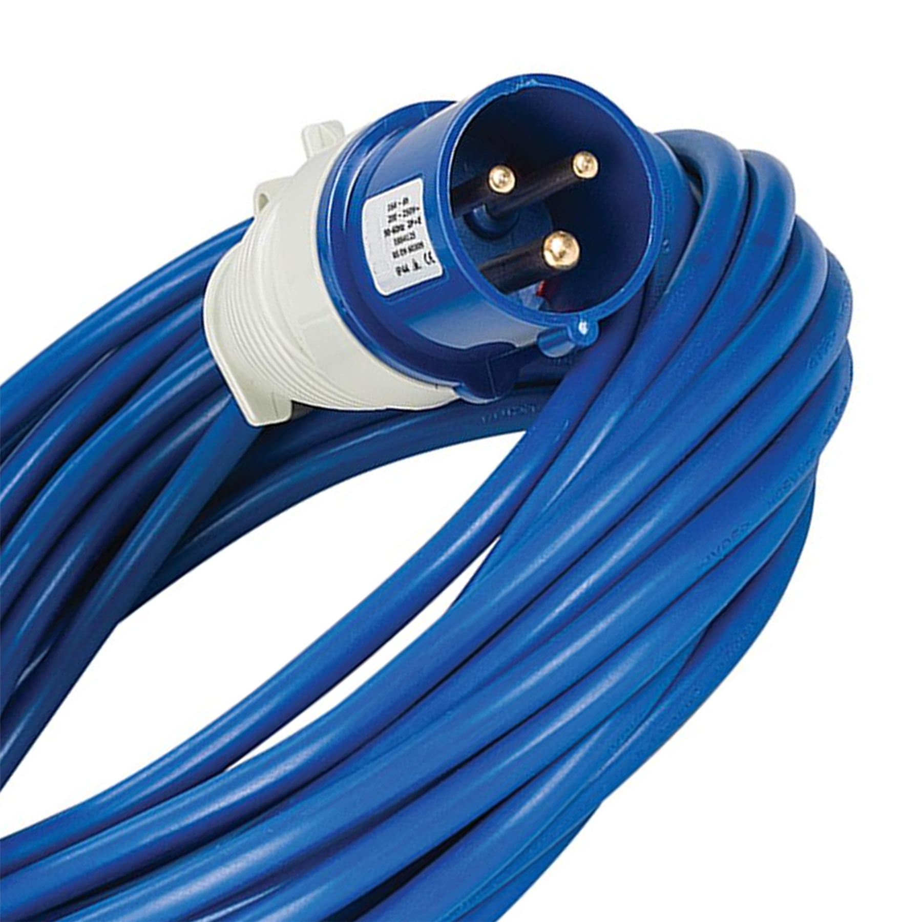 Defender Extension Lead Blue 2.5mm2 16A 14m 230V