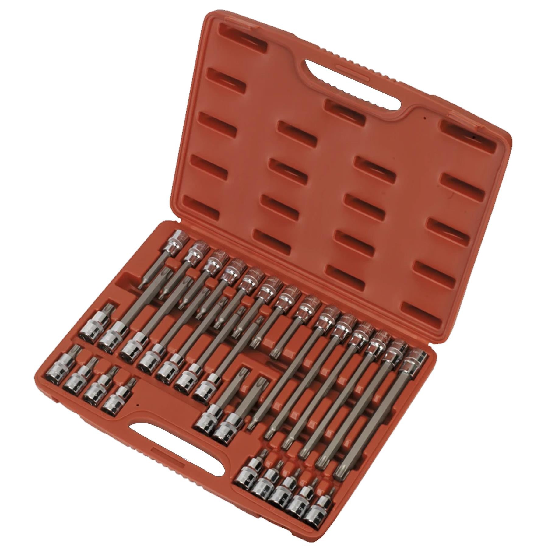 Sealey TRX-Star* Socket Bit Set 32pc 1/2"Sq Drive