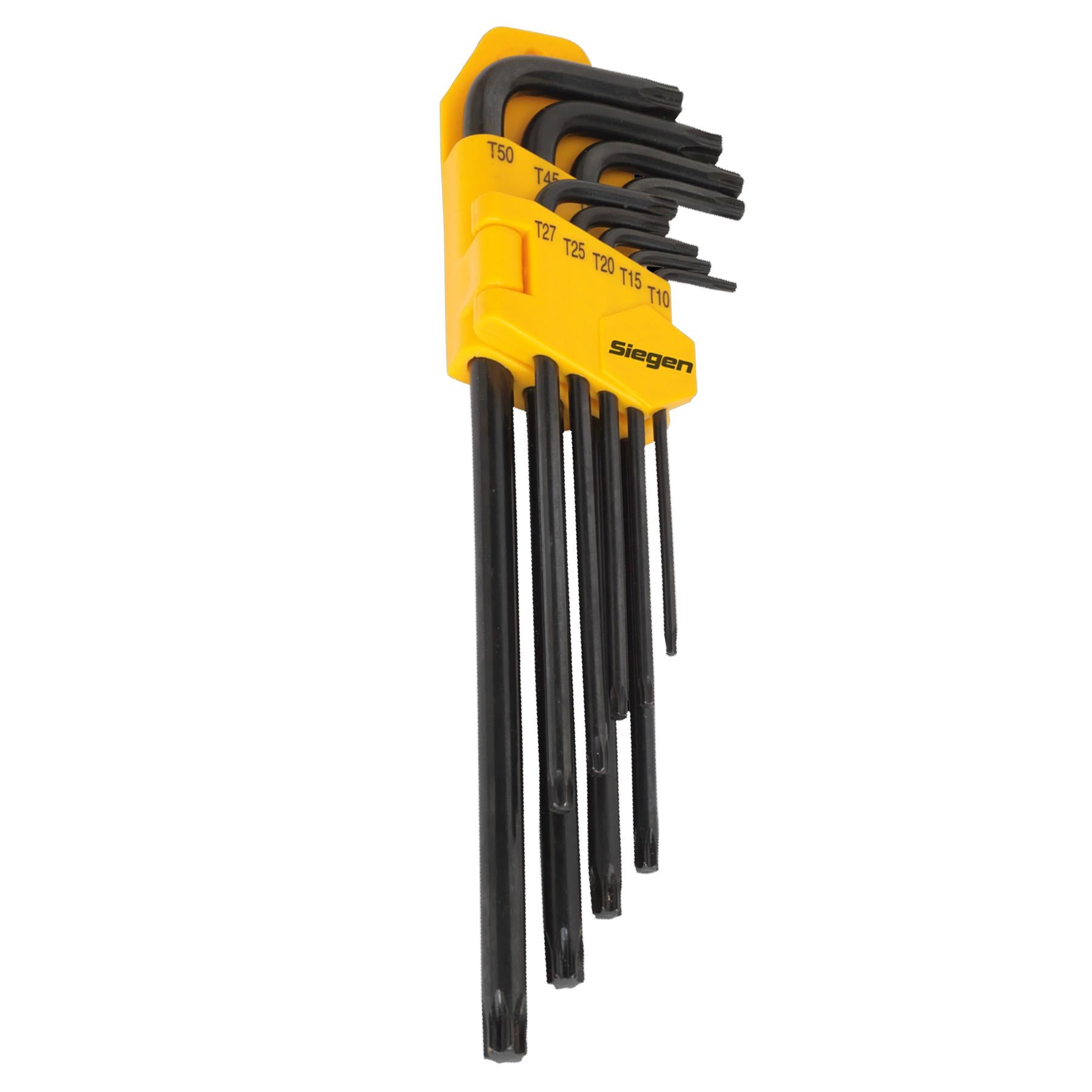 Sealey TRX-Star* Key Set 9pc Extra-Long