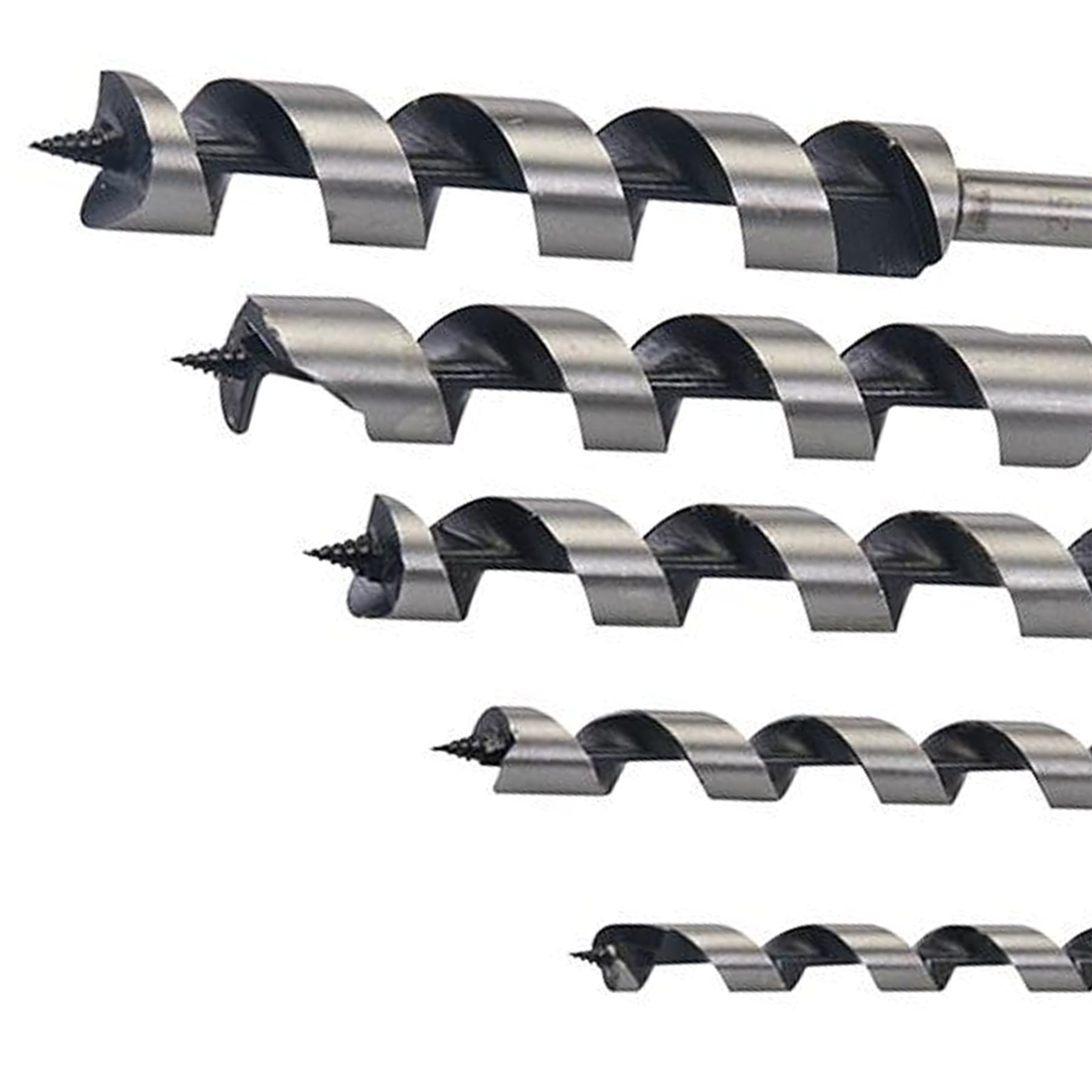 5Pce Auger Bit 10- 25mm Hand Tools Holes Cutting Hex Shank Drill New