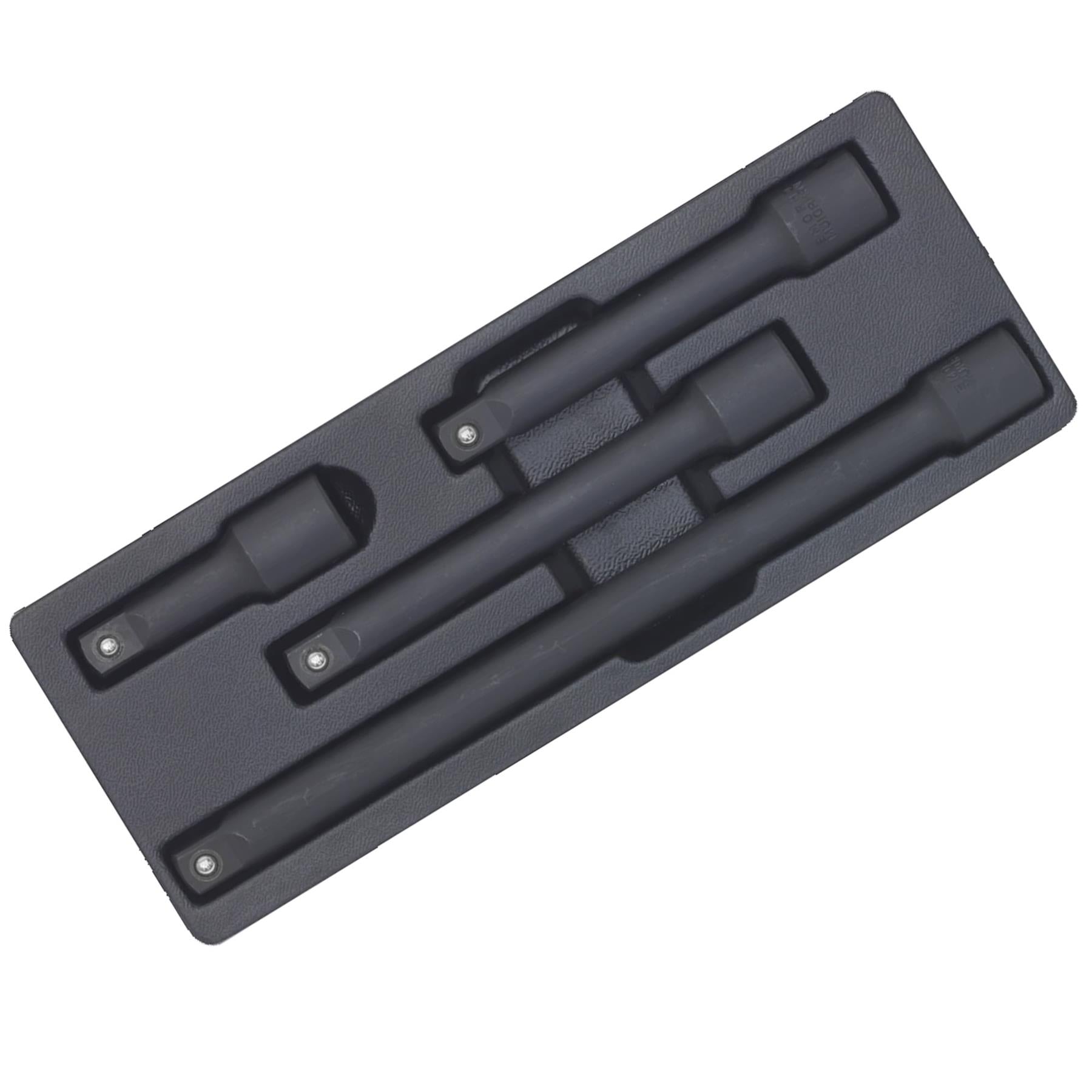 Sealey Impact Extension Bar Set 4pc 1/2"Sq Drive