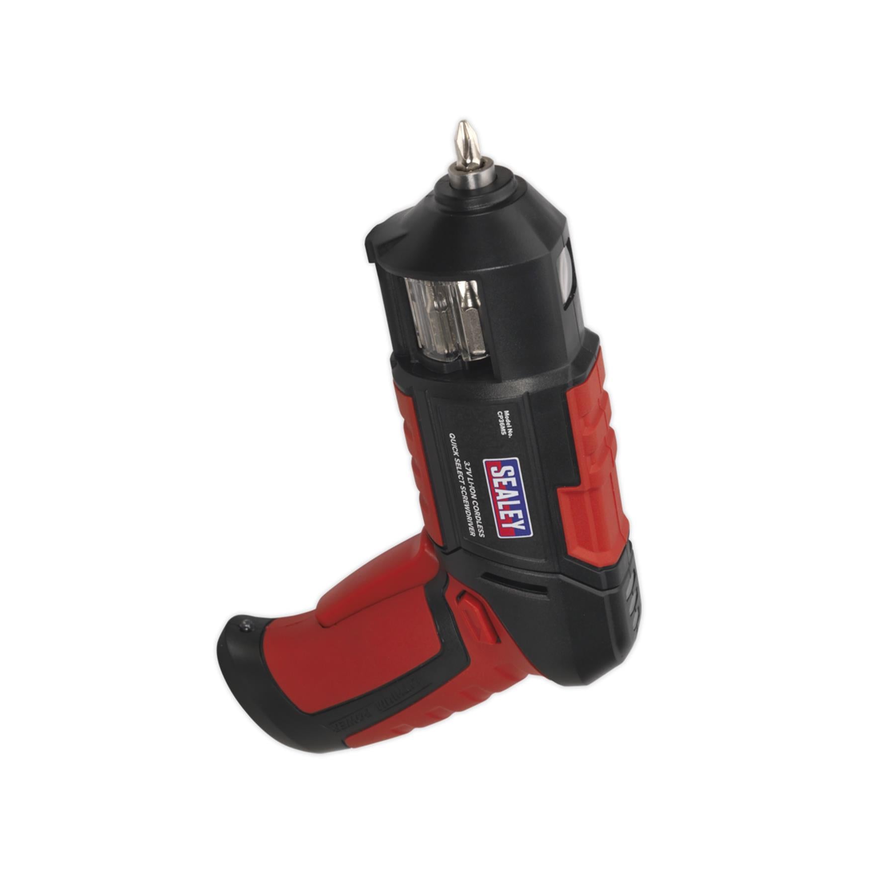 Sealey Cordless Screwdriver Quick Select 14pc 3.7V Lithium-ion USB