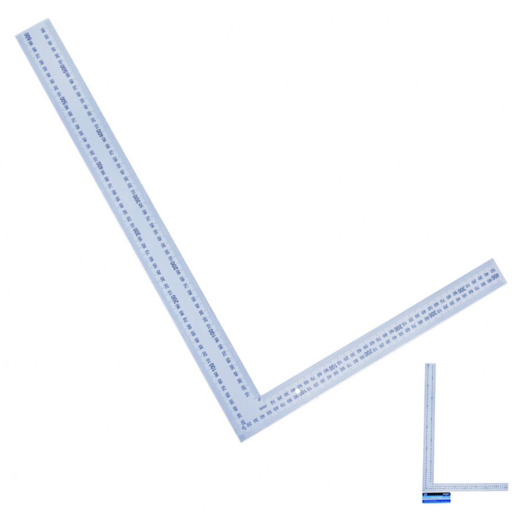 BlueSpot 16"x24" Steel Roofing Framing Square Carpenters Rafters DIY Woodworking