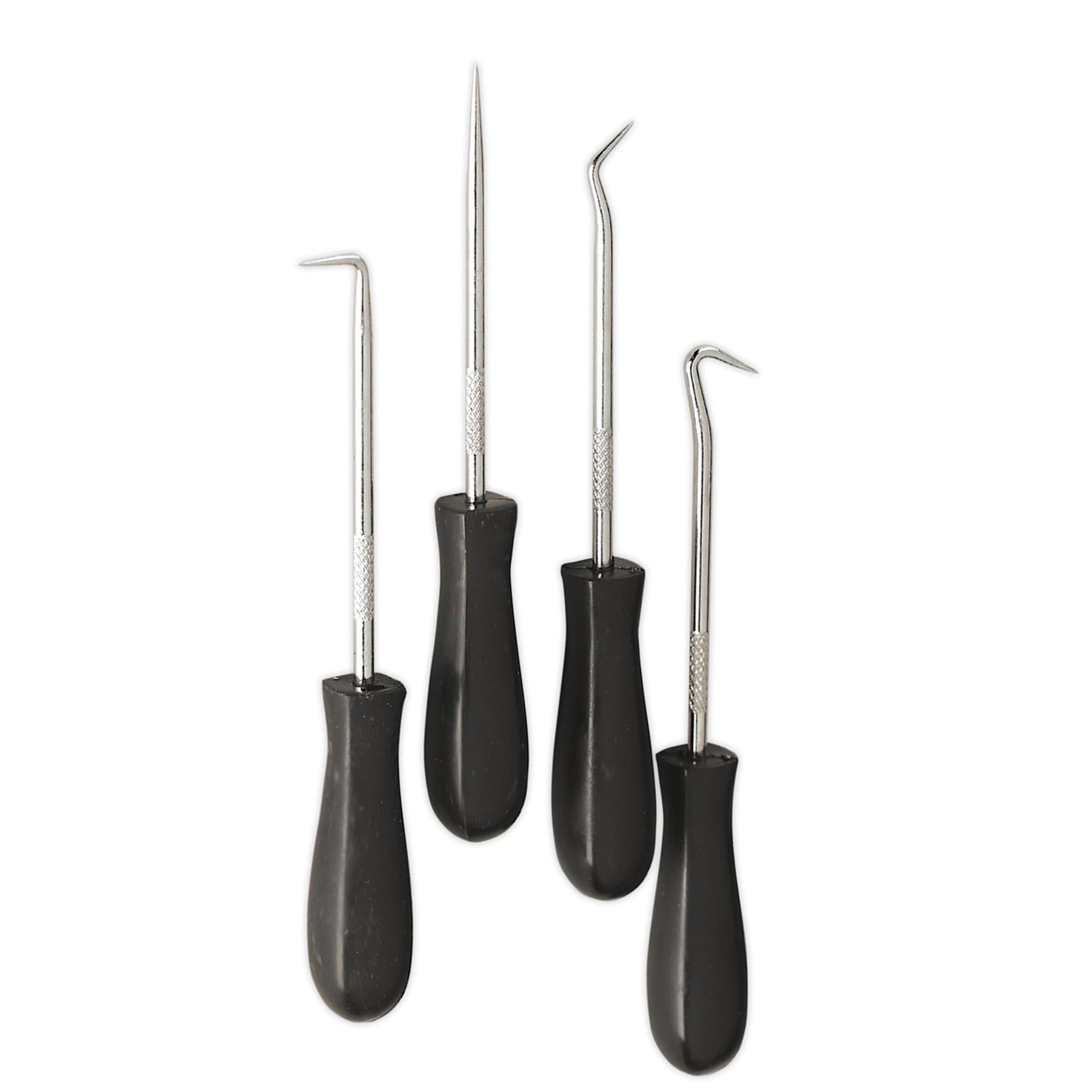 Sealey Mini Hook Set 4pc Classic styled handles.
