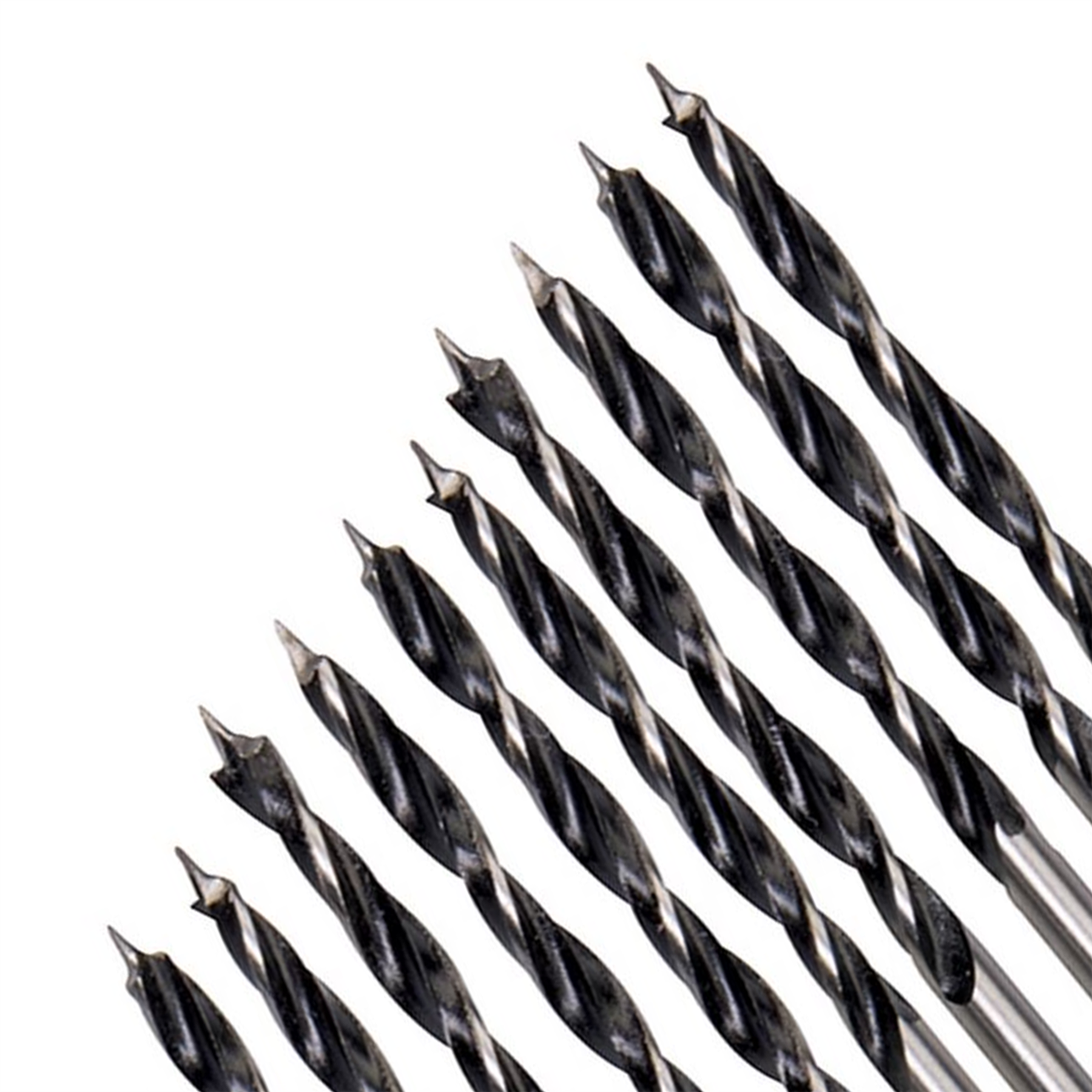 10-Pack Lip & Spur Drill Bits