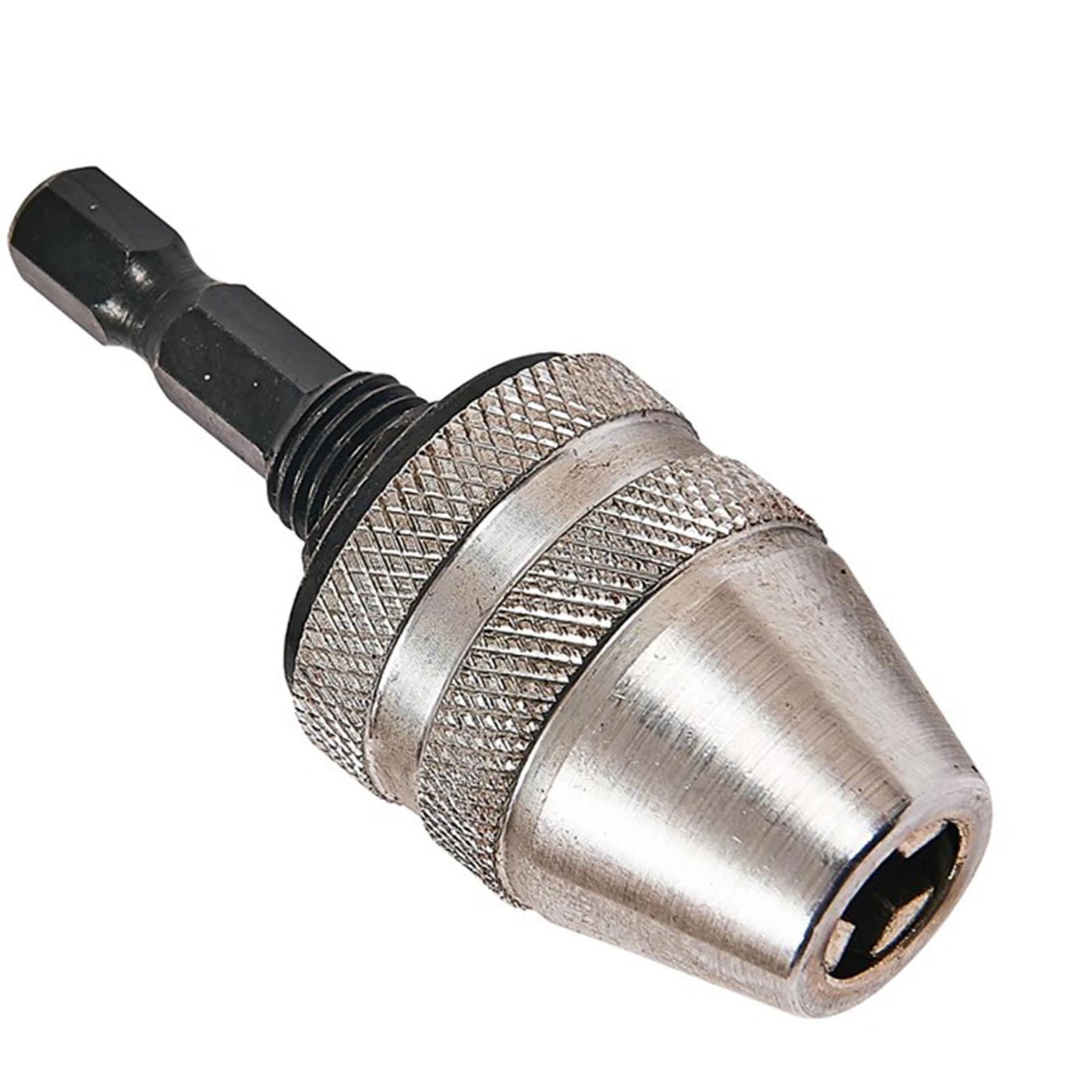 Quick Change 1/4" Hex Shank Keyless Drill Chuck