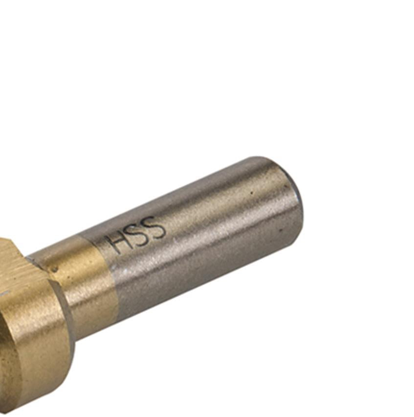 Titanium-Plated Hss Step Drill Bit 4mm - 14mm - DIY Tools Self-Starting New